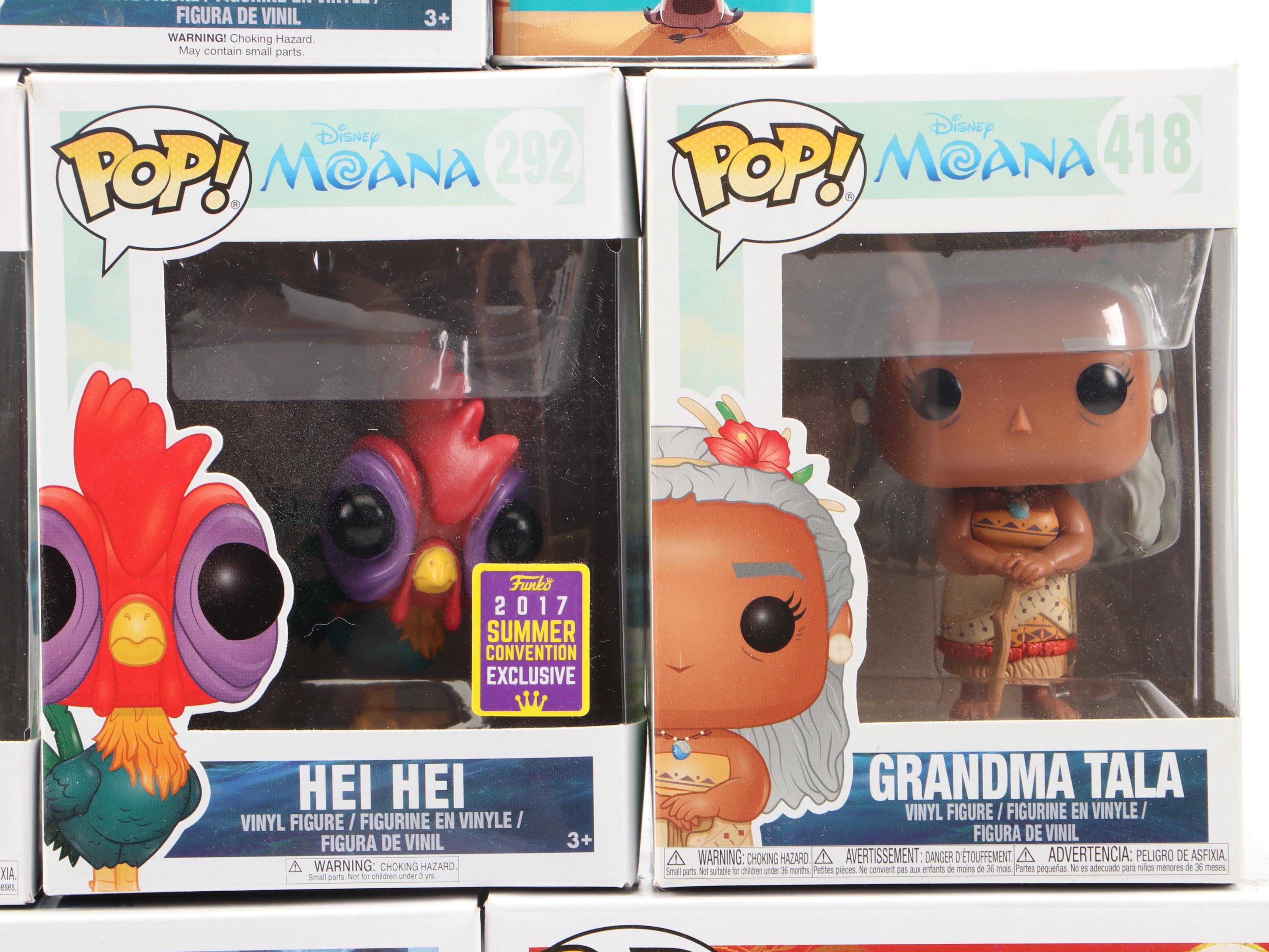 Funko Pop! Moana "Hei Hei" and More Disney Movie Themed Vinyl Figurines