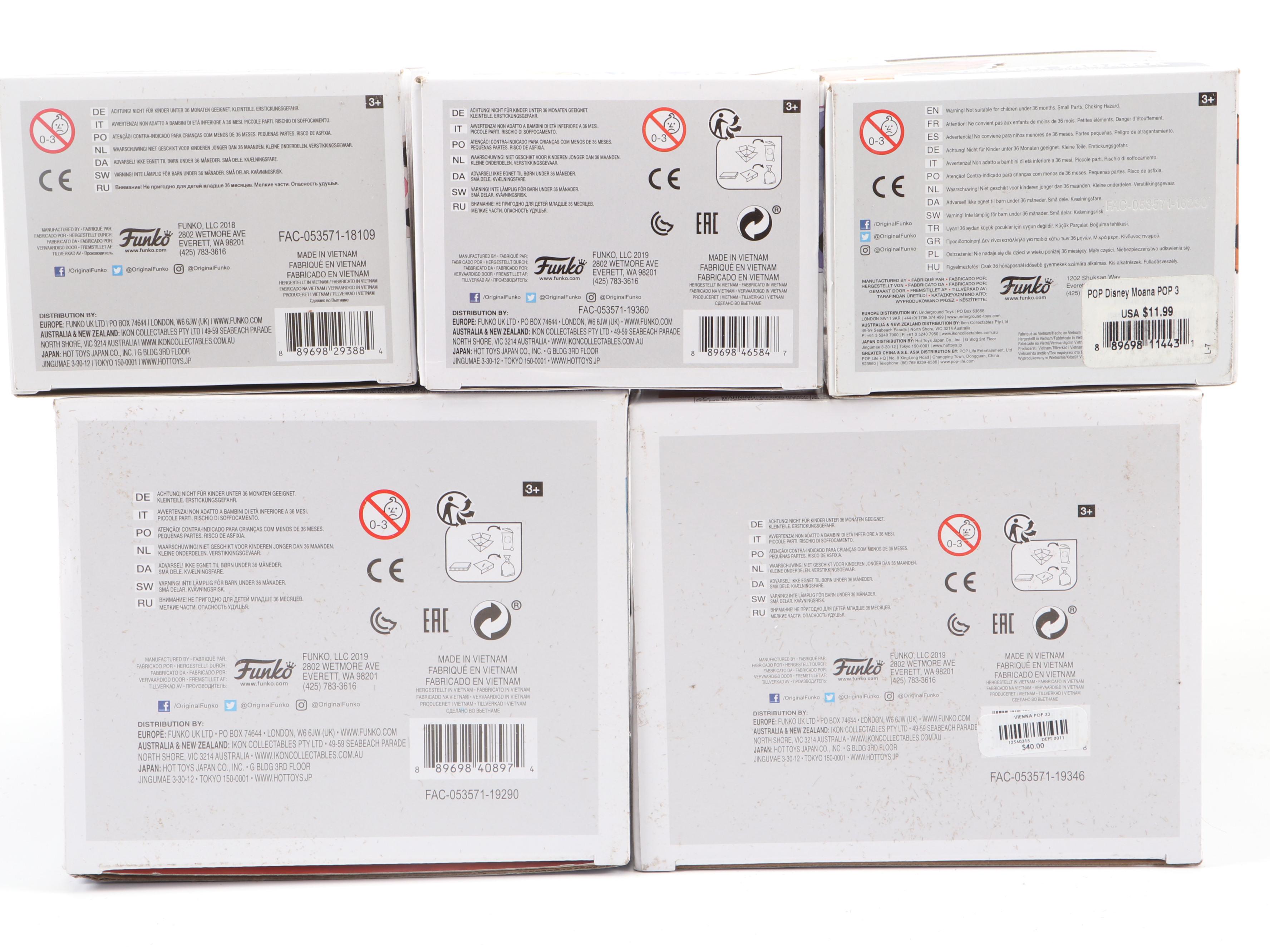 Funko Pop! Moana "Hei Hei" and More Disney Movie Themed Vinyl Figurines