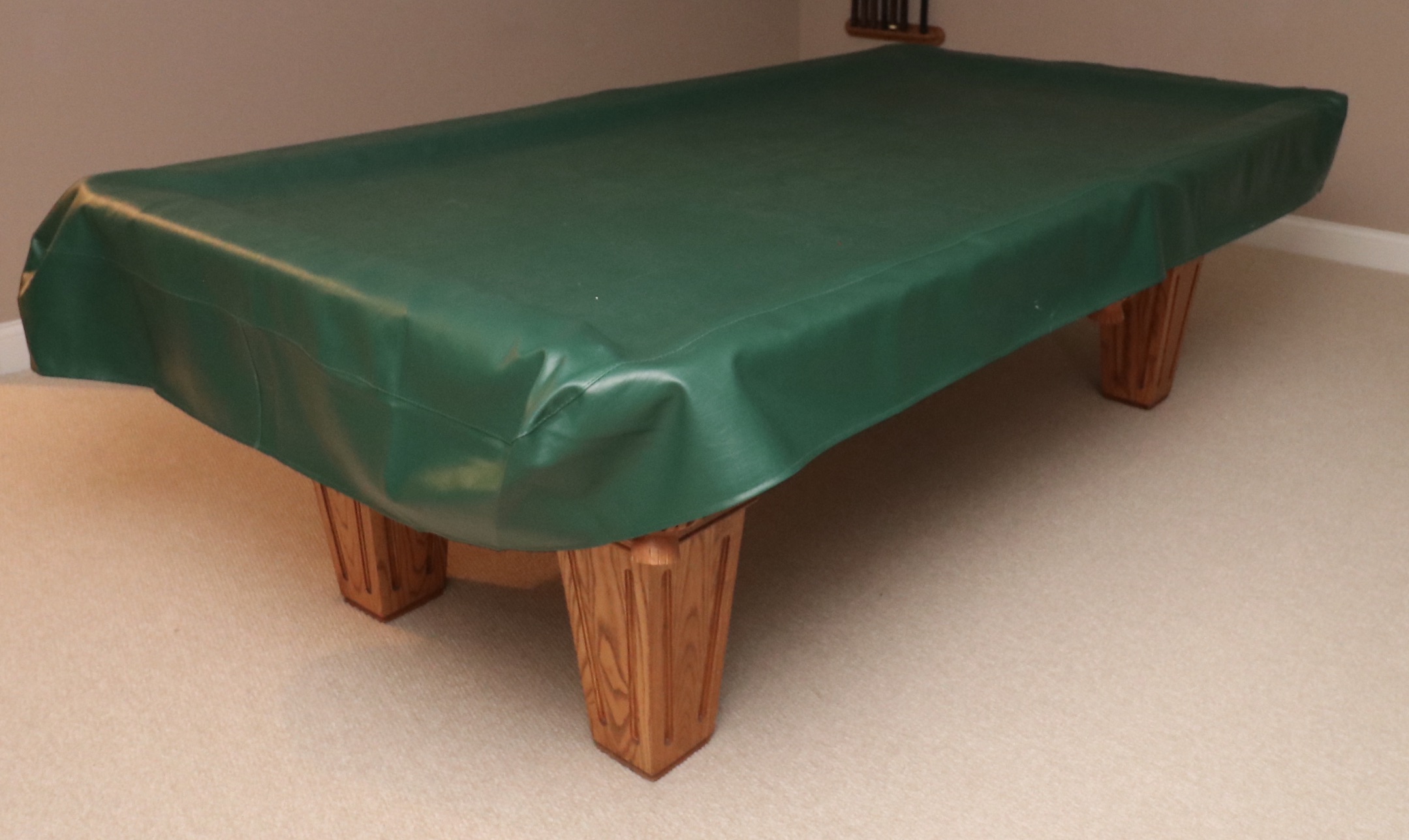 Brunswick "Brookstone II" Oak Pool Table and Accessories