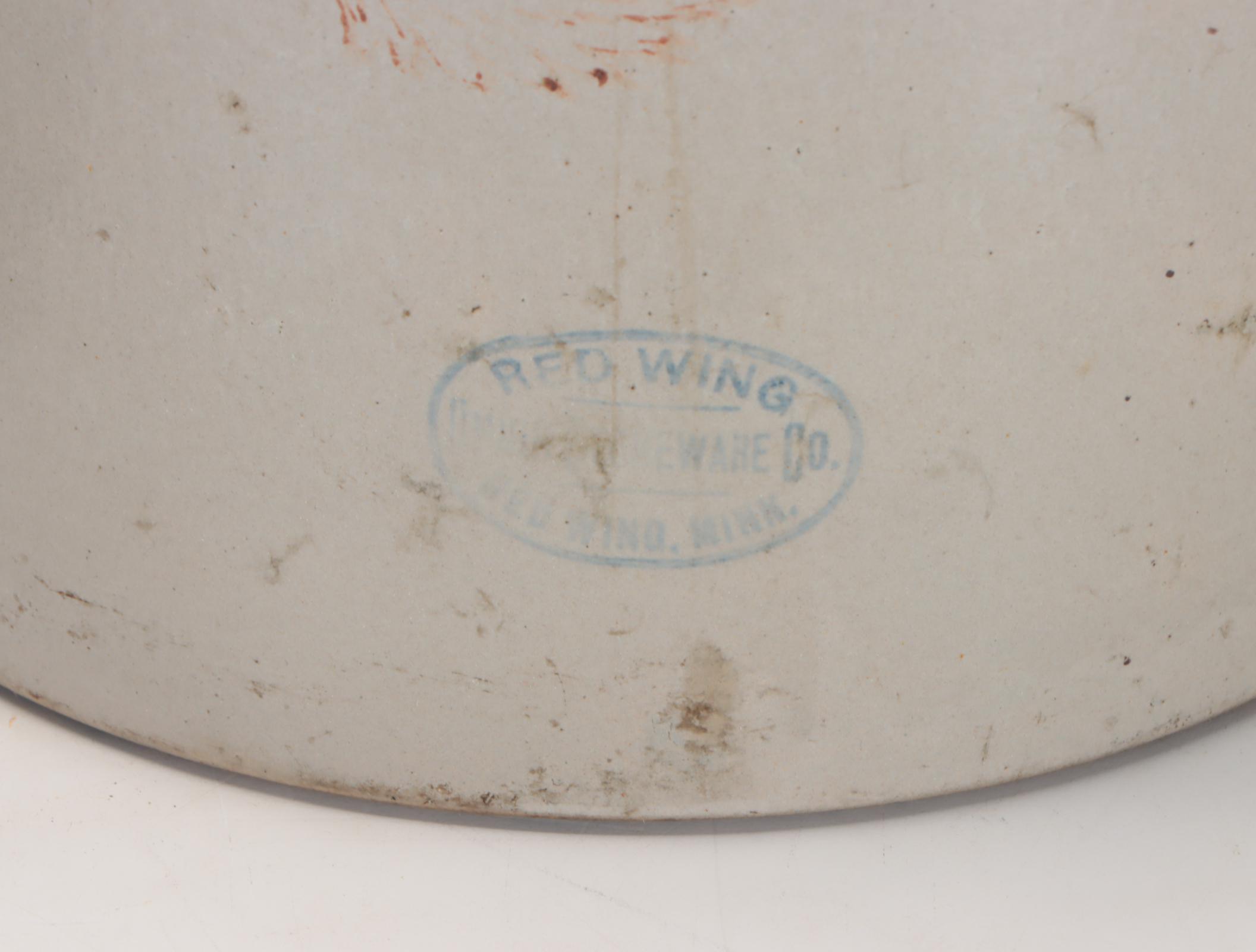 Red wing Stoneware 3 Gallon Crock with Other Stoneware Crock and Jugs