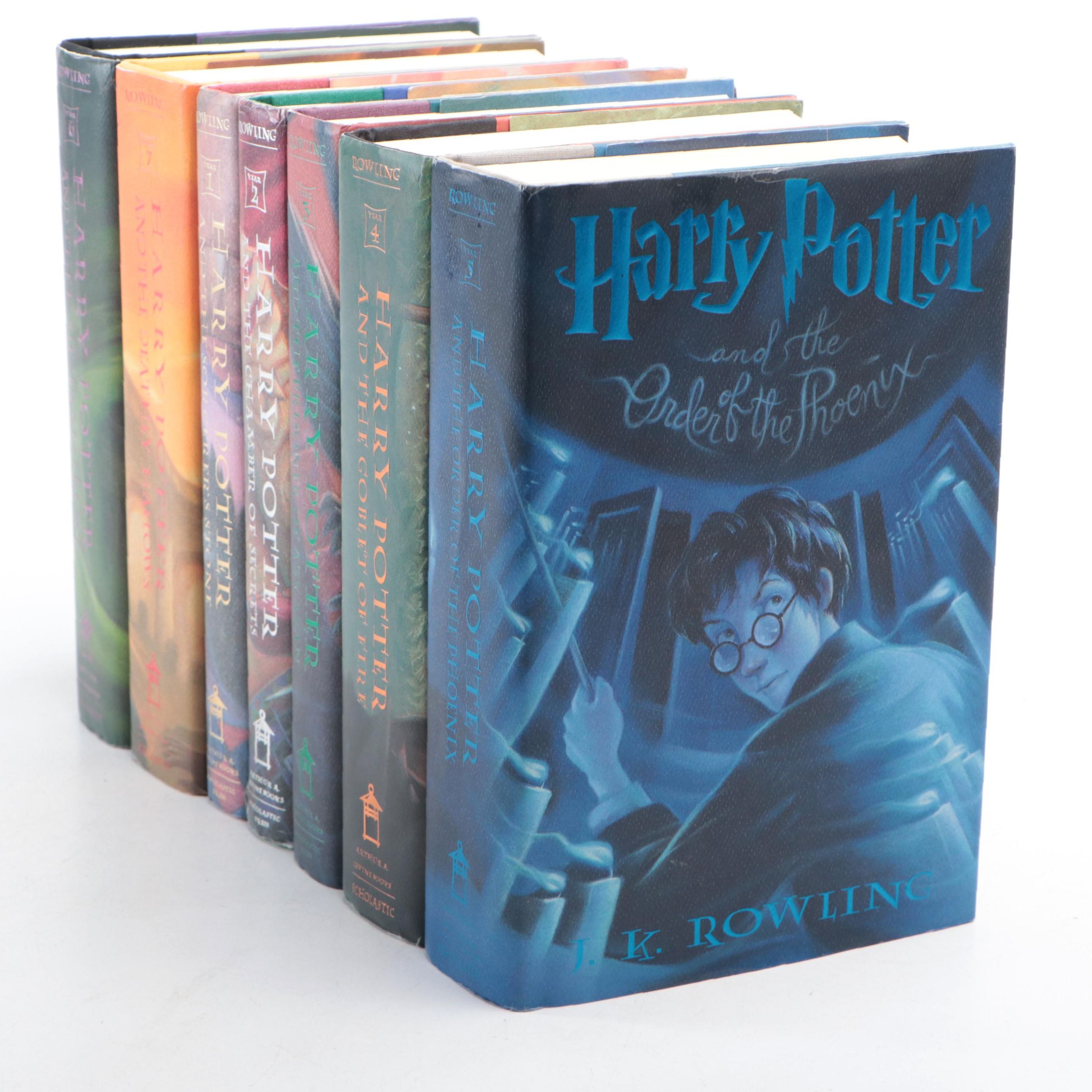 First American Edition "Harry Potter" Complete Series by J. K. Rowling