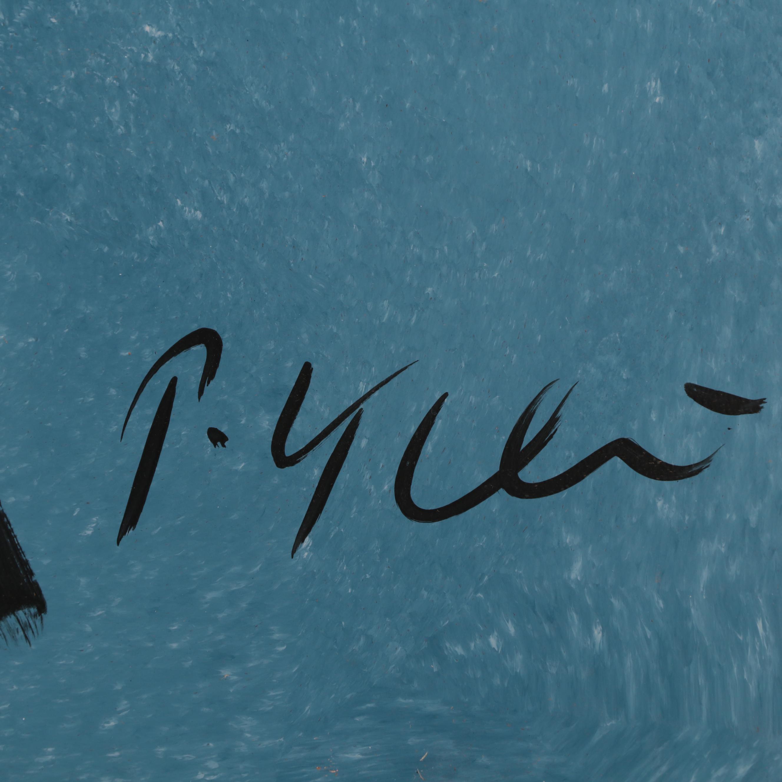 Peter Keil Large-Scale Abstract Acrylic Painting