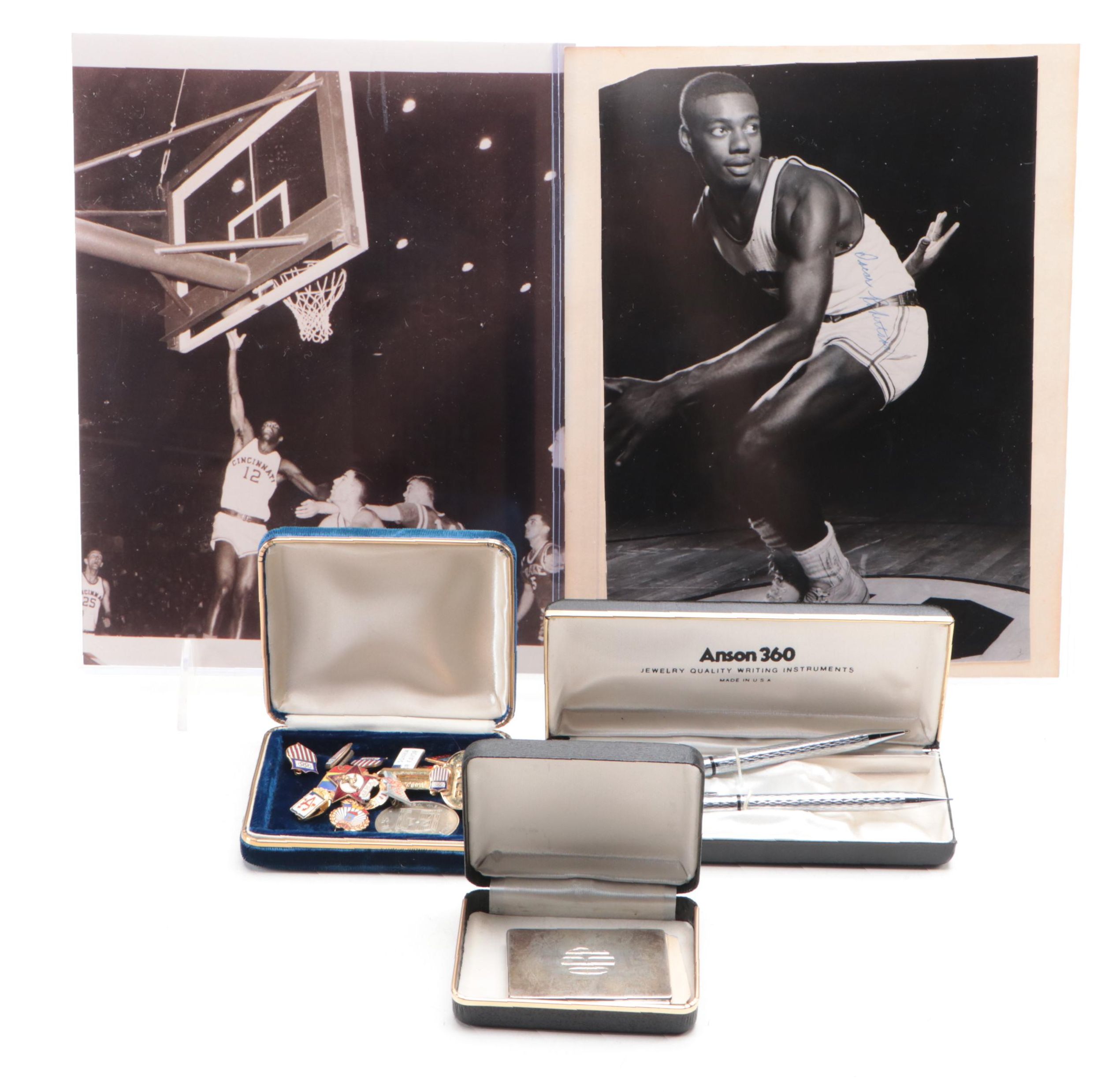 Oscar Robertson Signed University of Cincinnati Bearcats Print with More