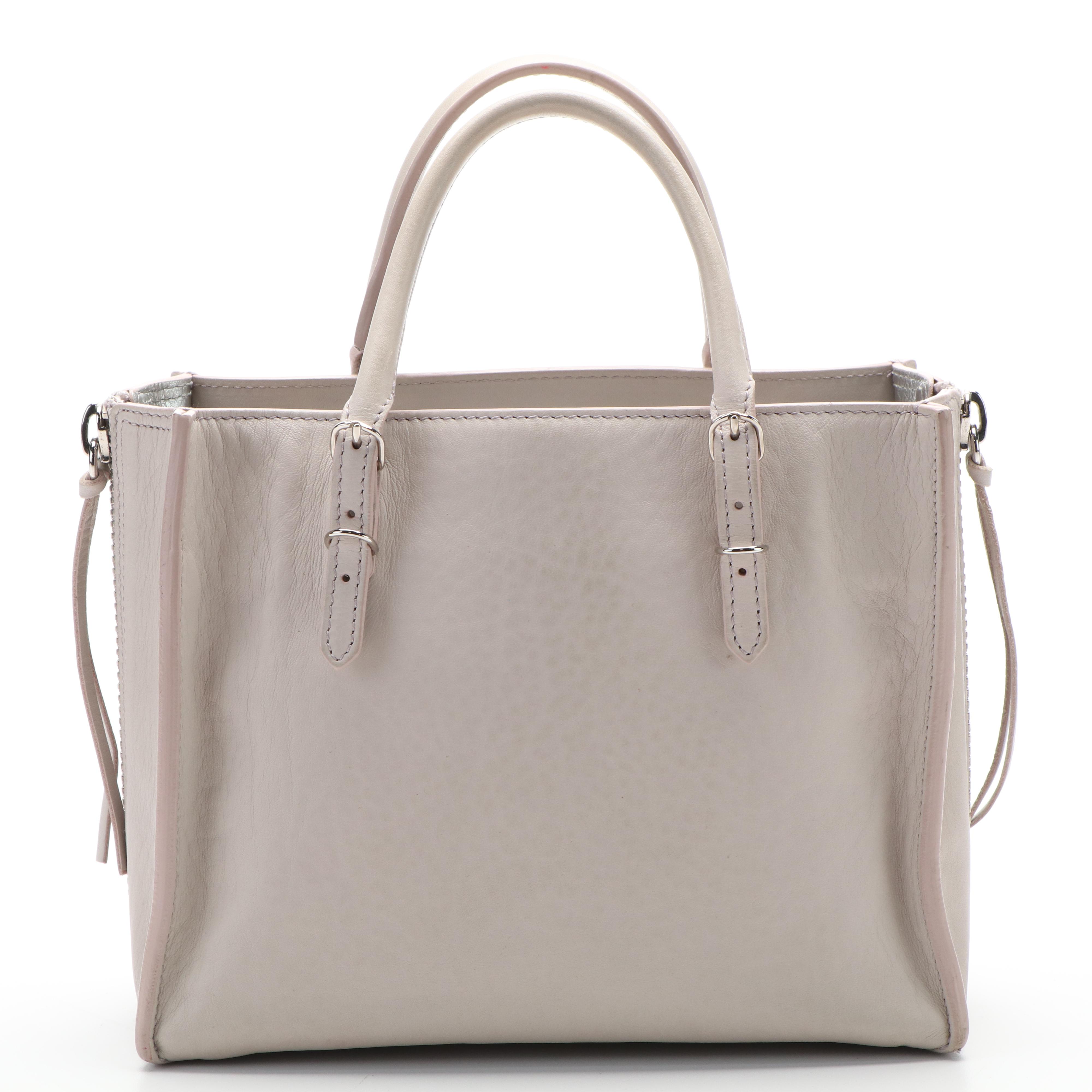 Balenciaga Papier A4 Zip Around Classic Leather Mini Tote Bag