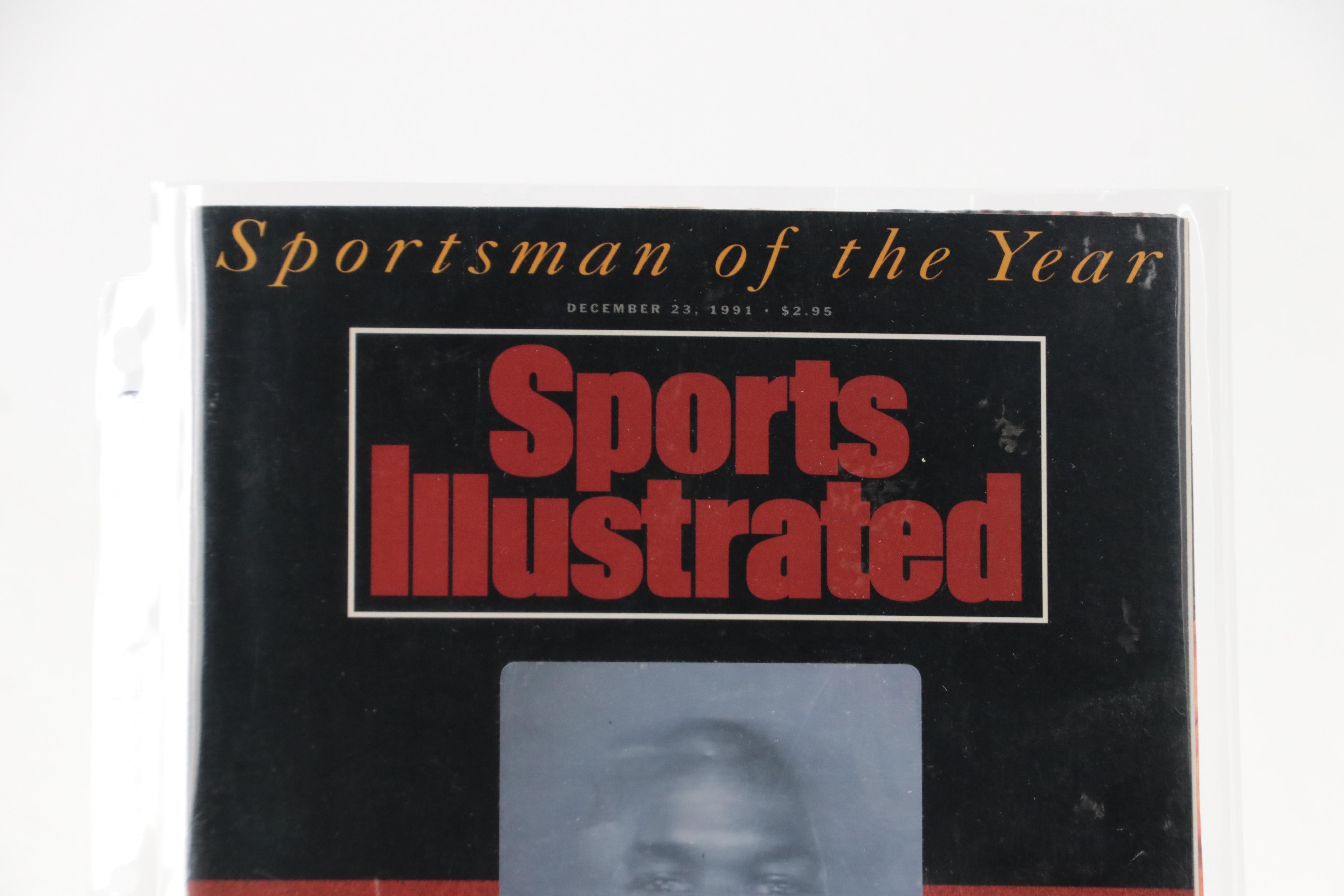 Michael Jordan First "Sports Illustrated" and "Beckett Basketball" Magazines