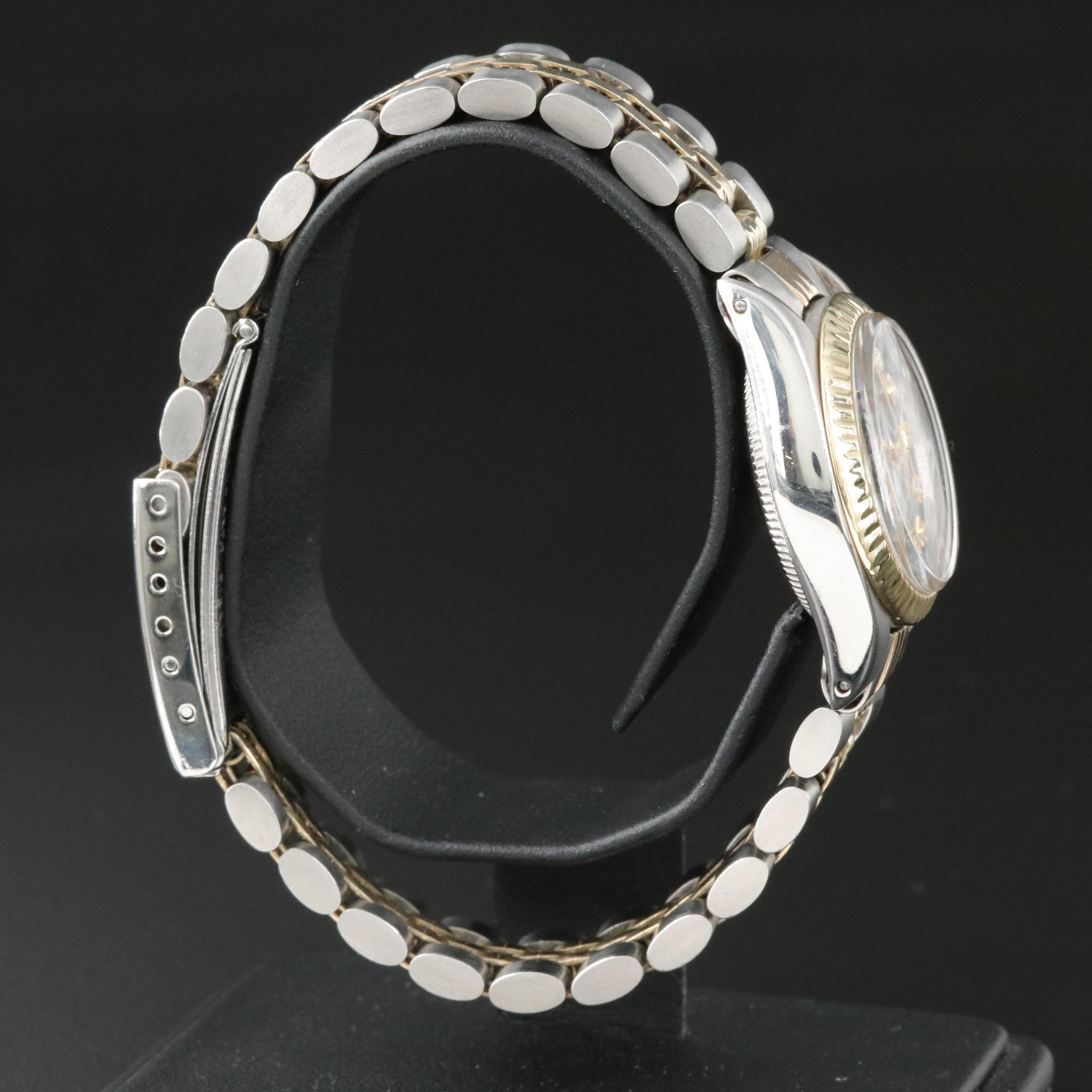 1978 Rolex Oyster Perpetual 6723 Custom Diamond Dial Watch