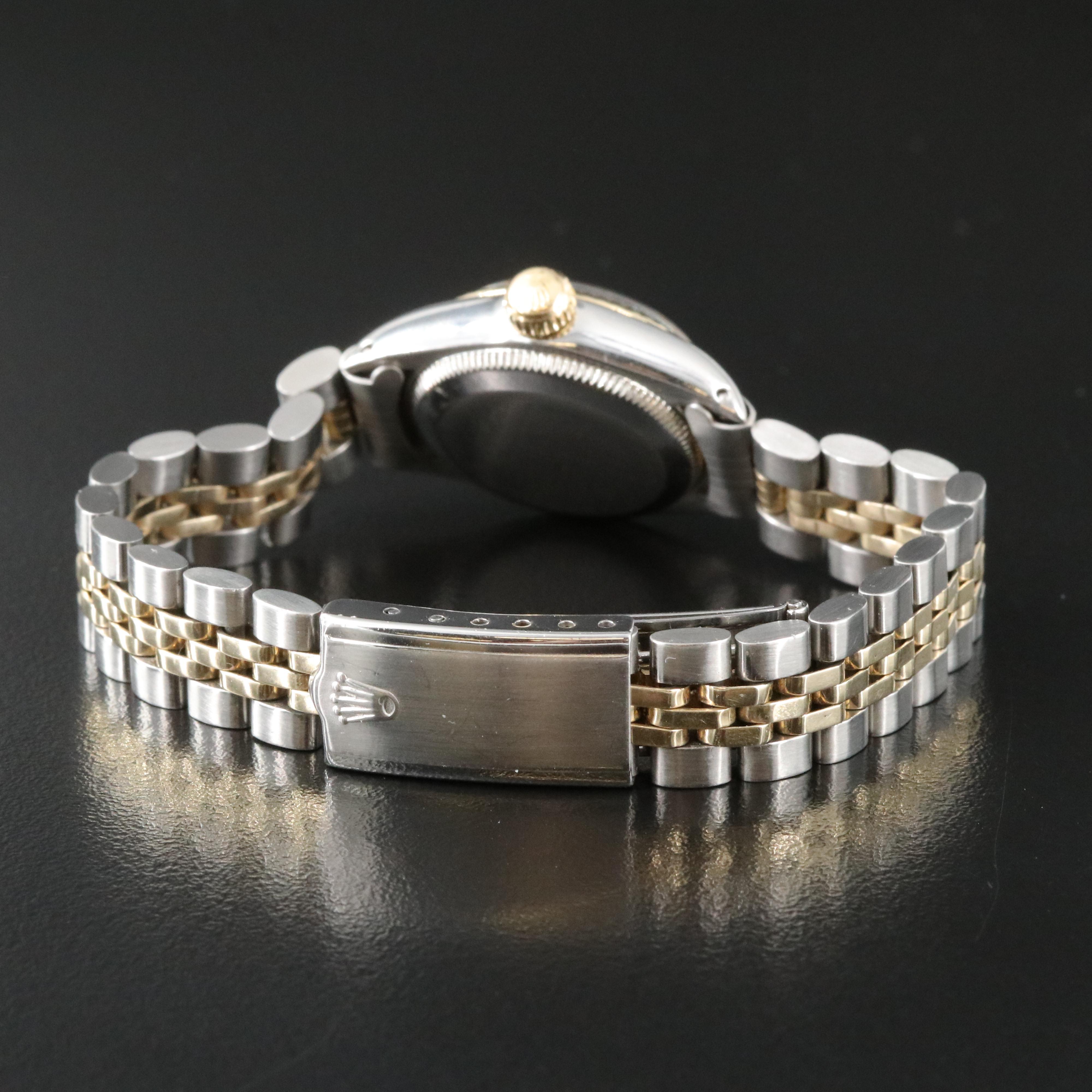 1978 Rolex Oyster Perpetual 6723 Custom Diamond Dial Watch