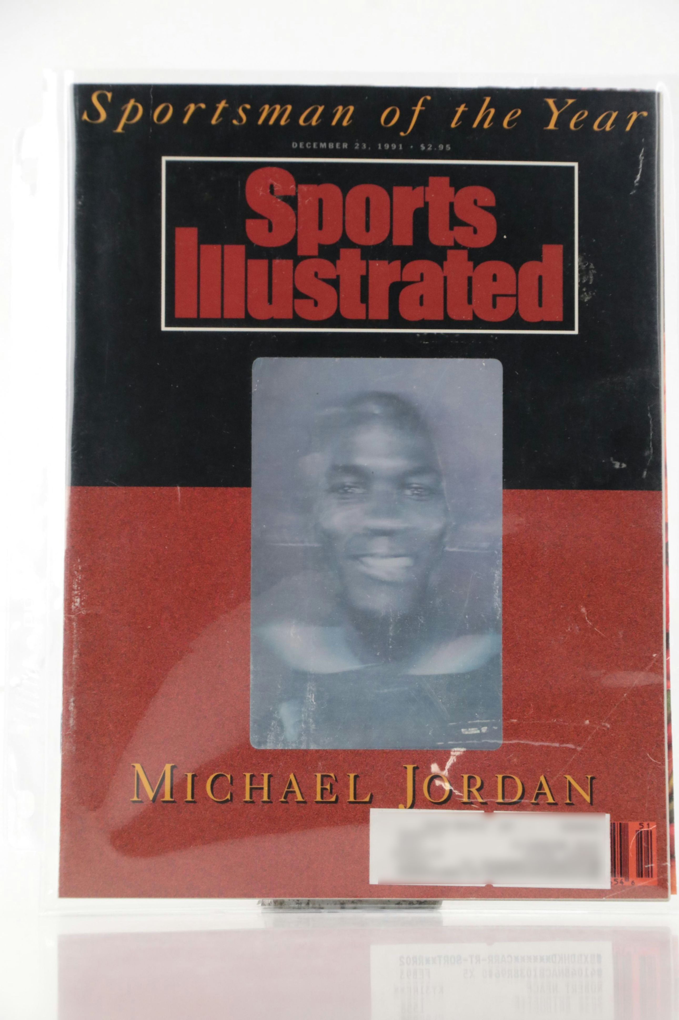 Michael Jordan First "Sports Illustrated" and "Beckett Basketball" Magazines