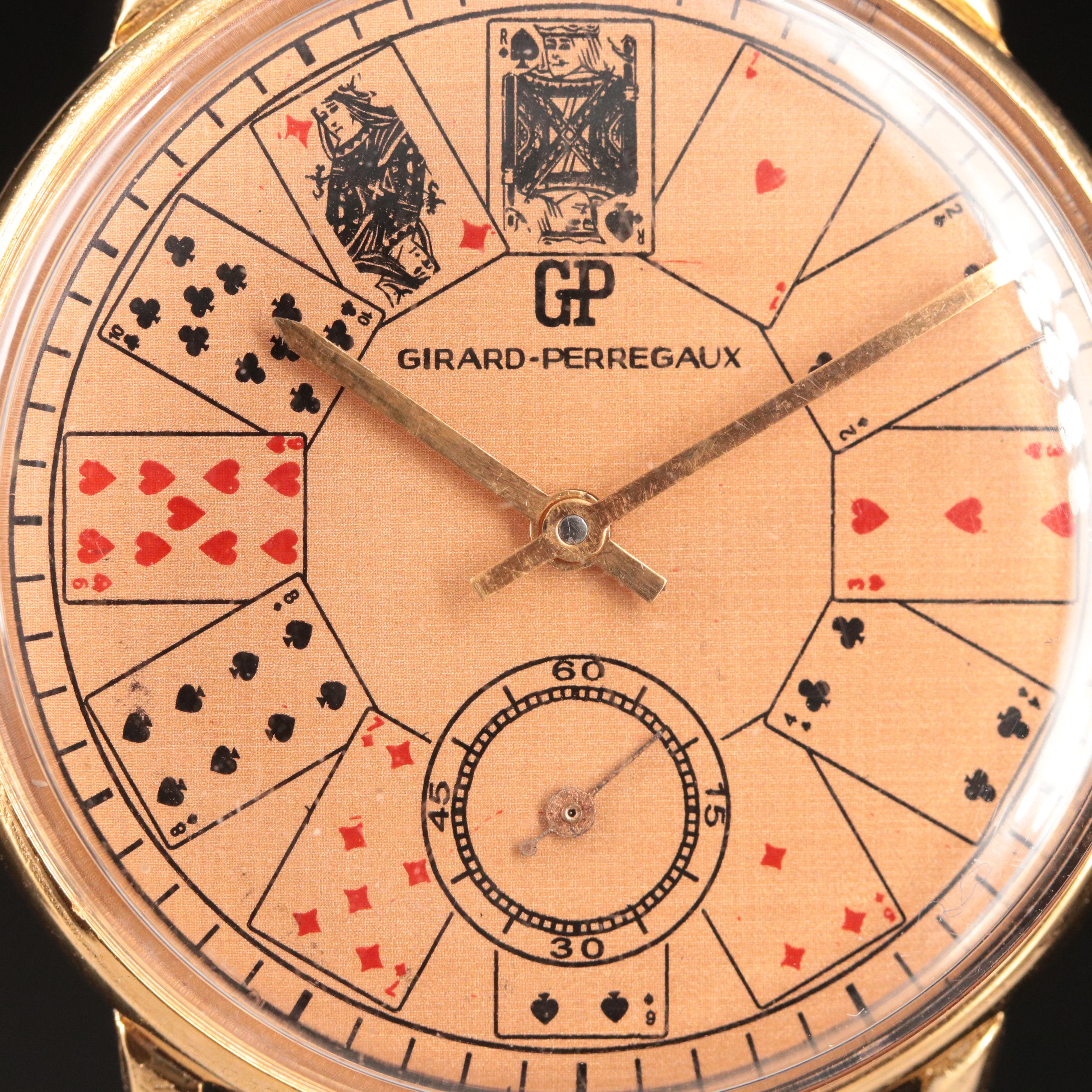 Girard-Perregaux Playing Card Dial Mechanical Watch