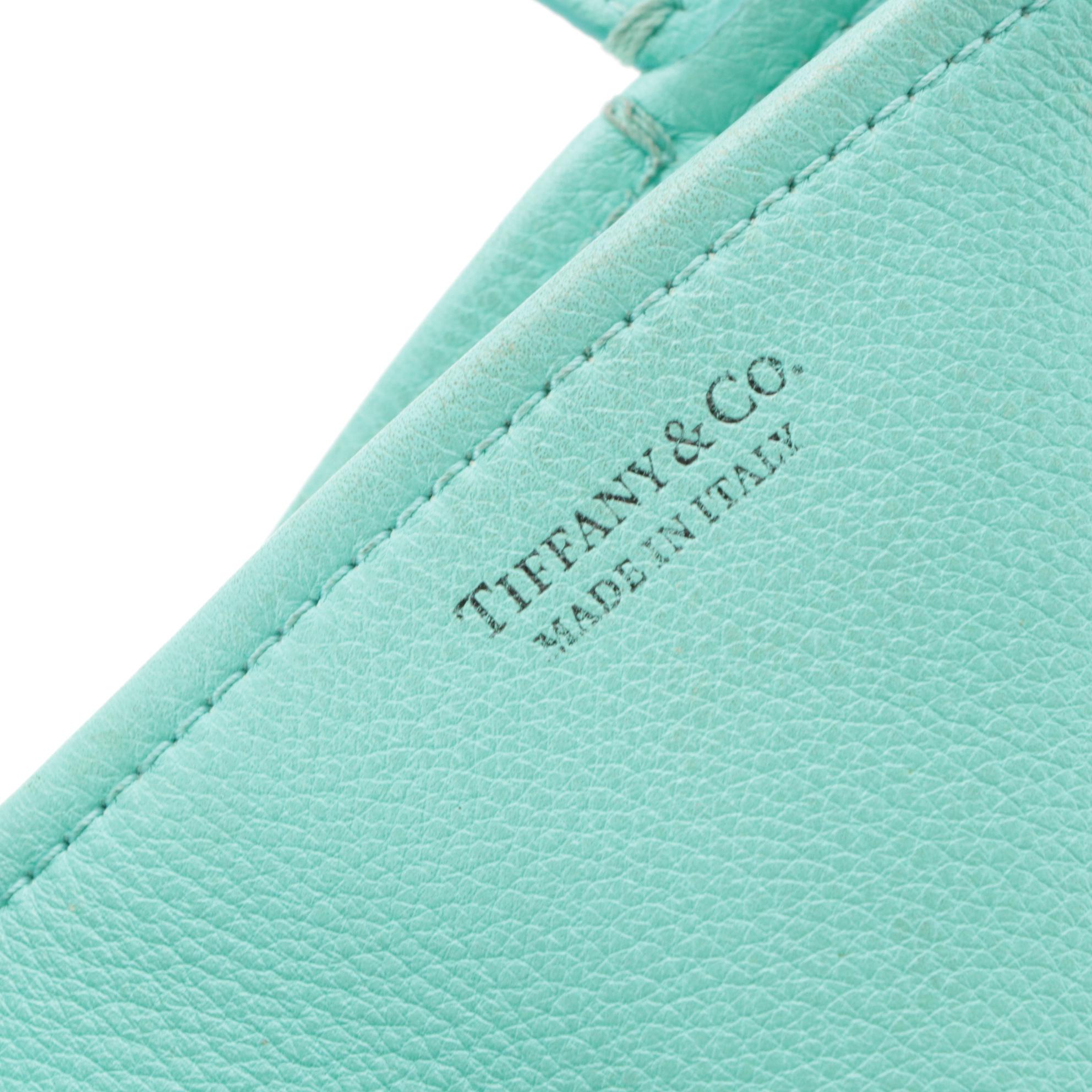 Tiffany & Co. Tote Bag in Tiffany Blue Pebbled Leather