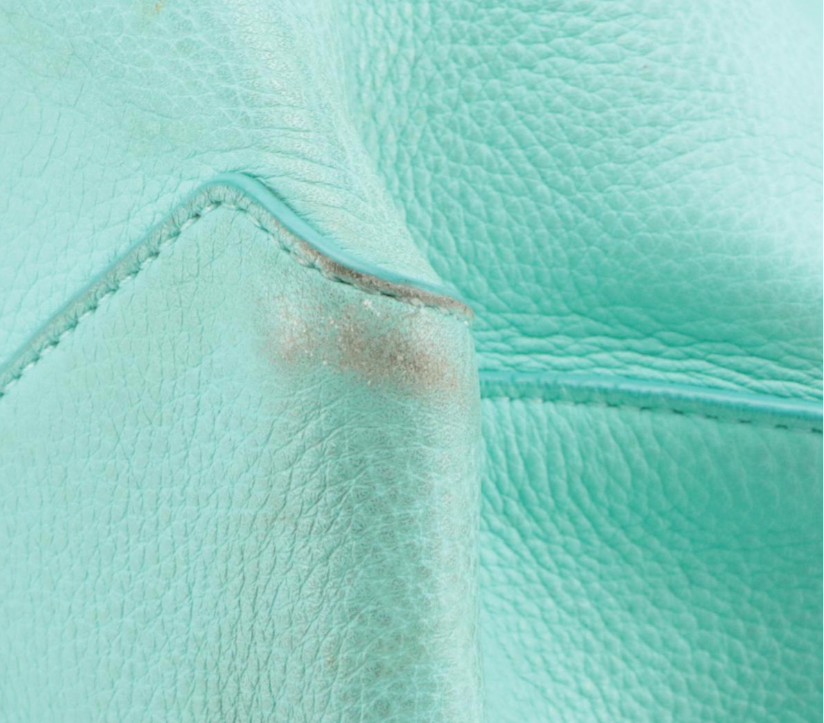 Tiffany & Co. Tote Bag in Tiffany Blue Pebbled Leather