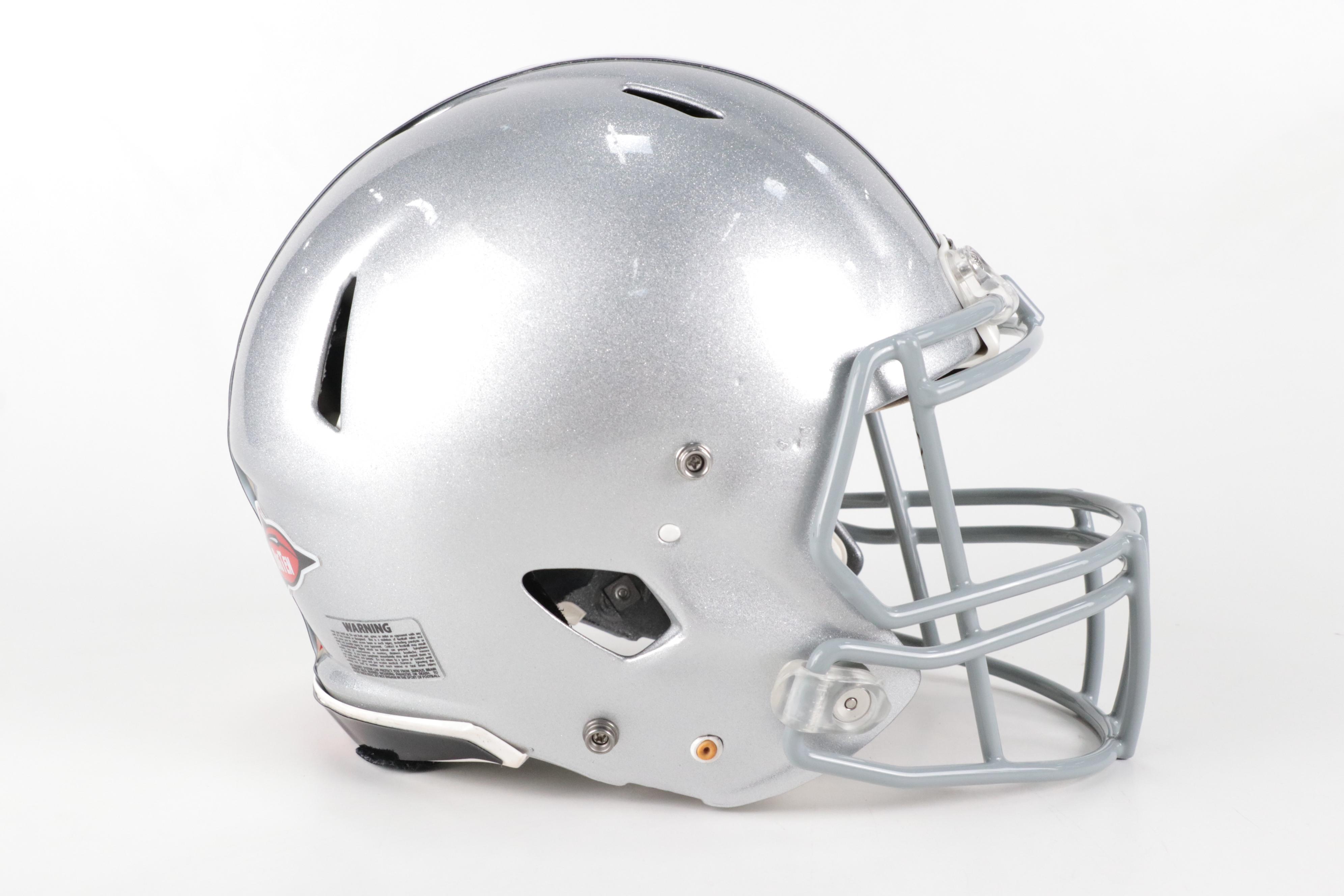 Play-Issued Ohio State Football Helmet with Archie Griffin Signed Bobblehead