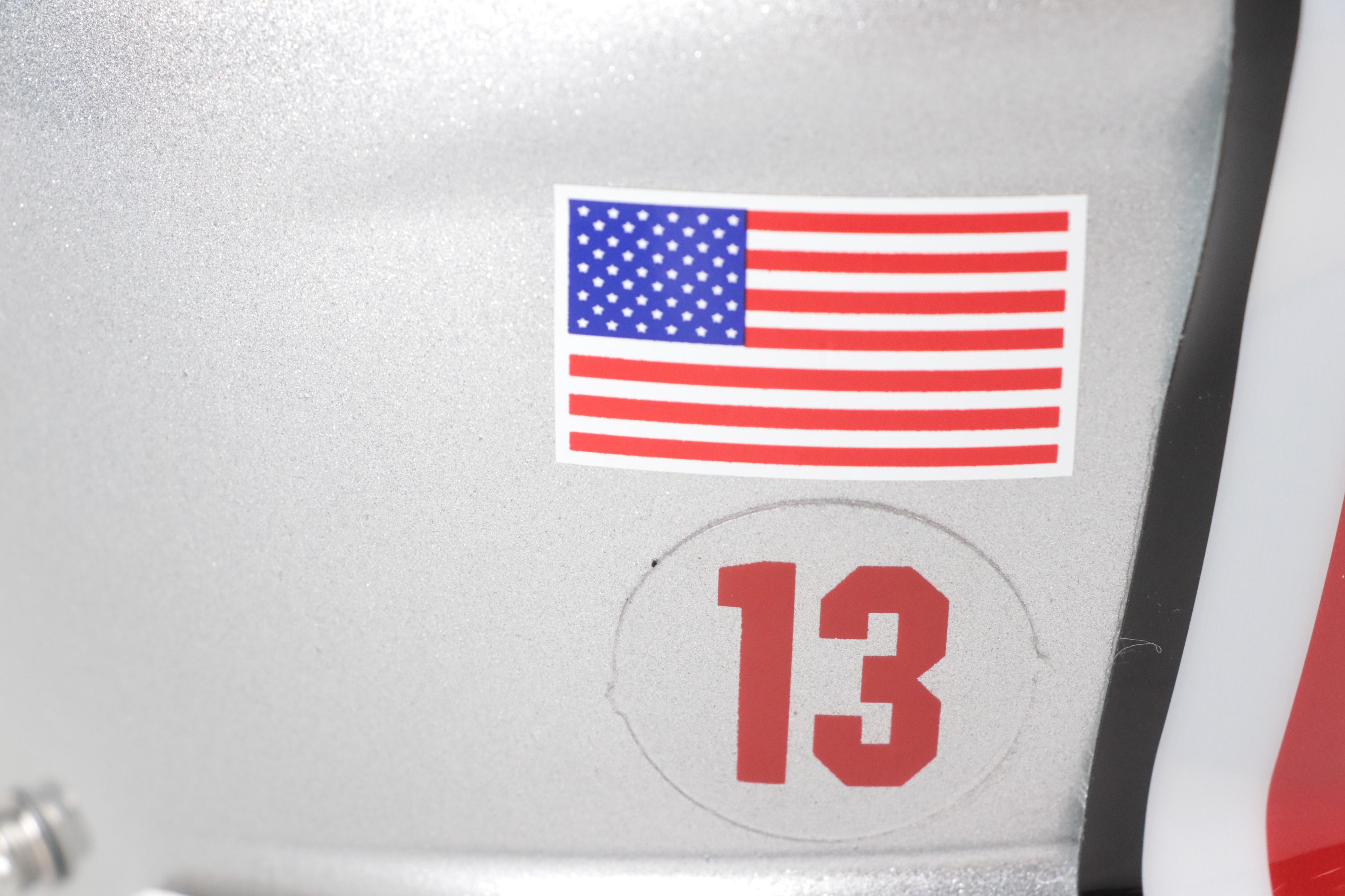 Play-Issued Ohio State Football Helmet with Archie Griffin Signed Bobblehead