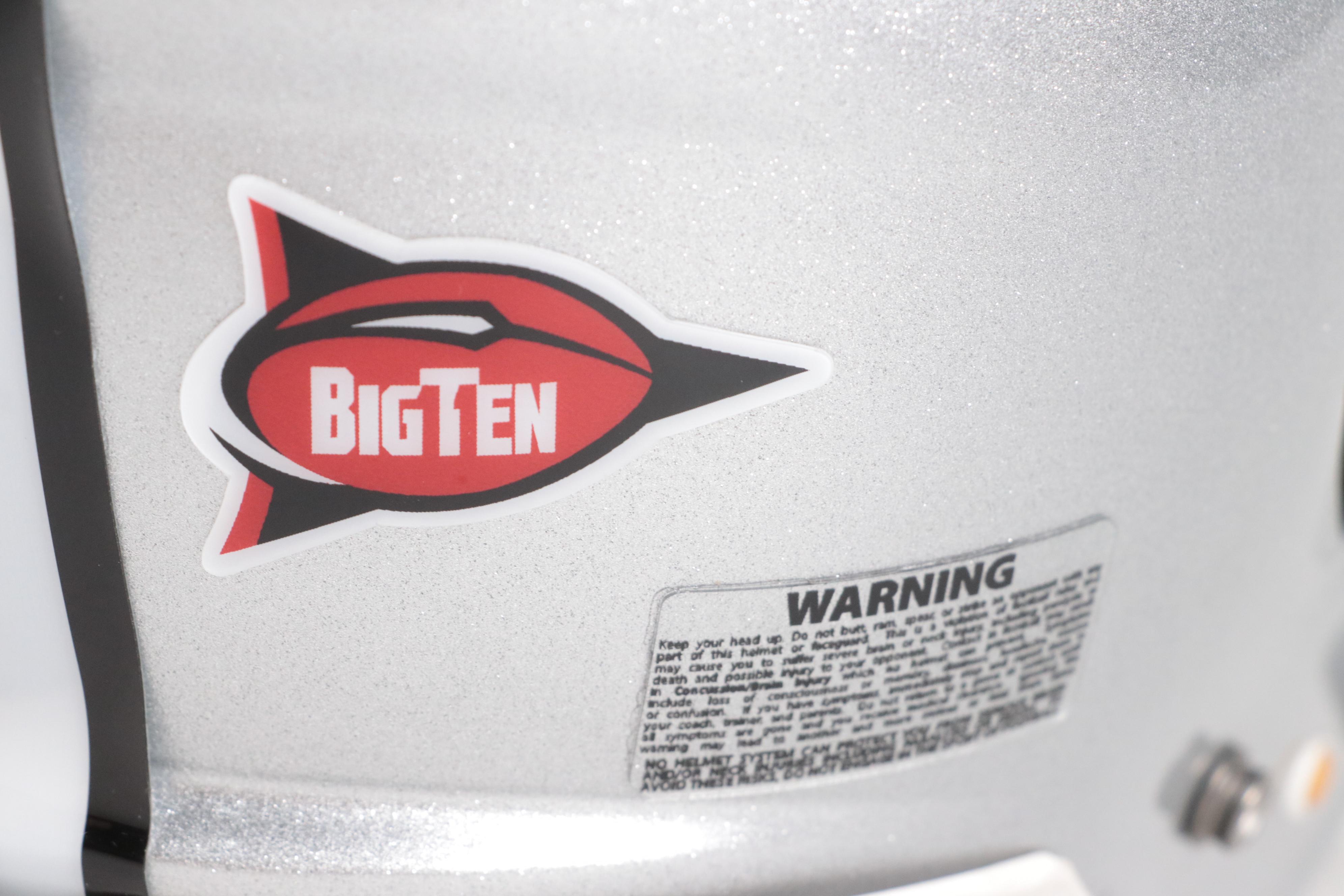 Play-Issued Ohio State Football Helmet with Archie Griffin Signed Bobblehead