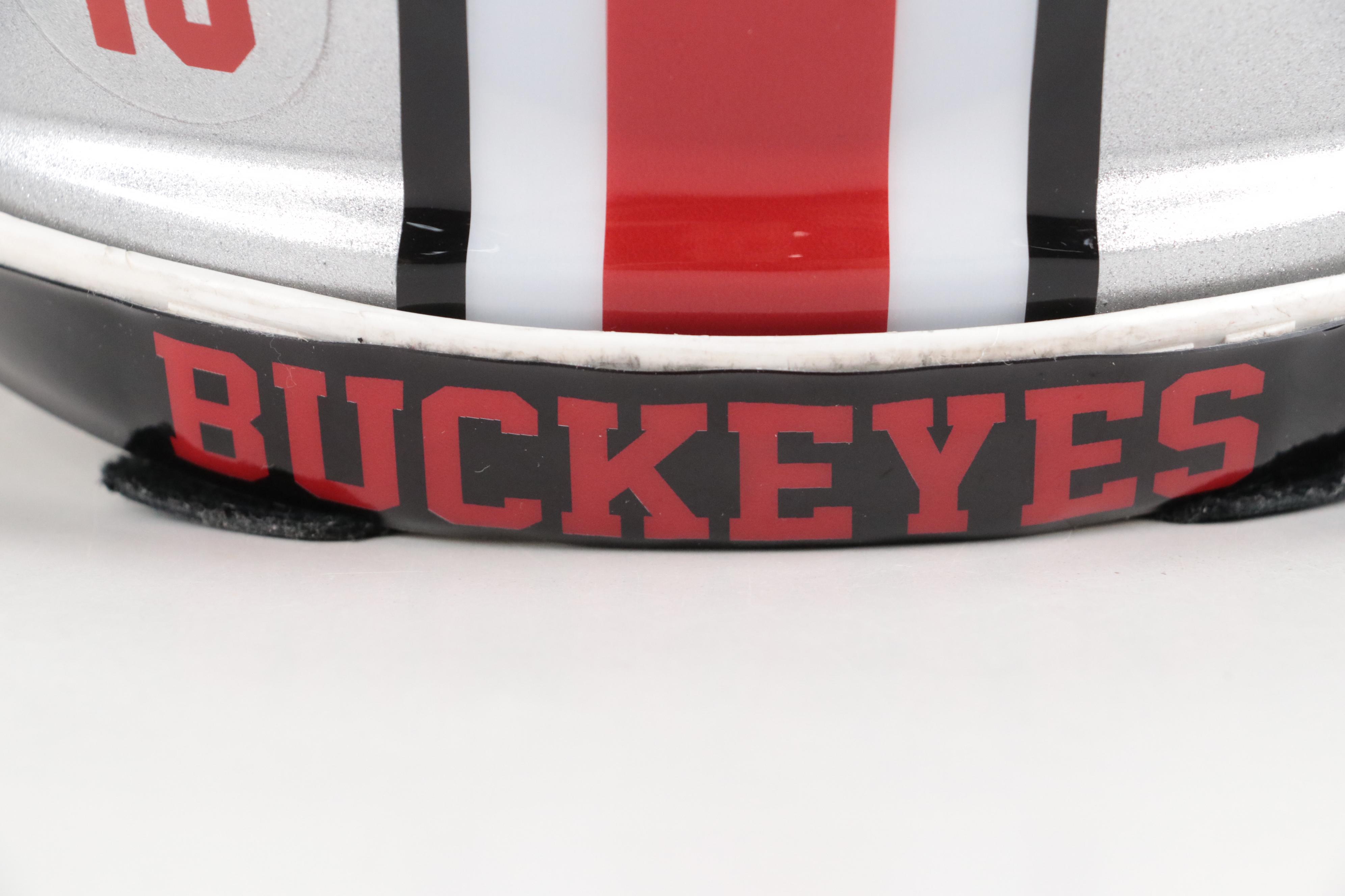 Play-Issued Ohio State Football Helmet with Archie Griffin Signed Bobblehead
