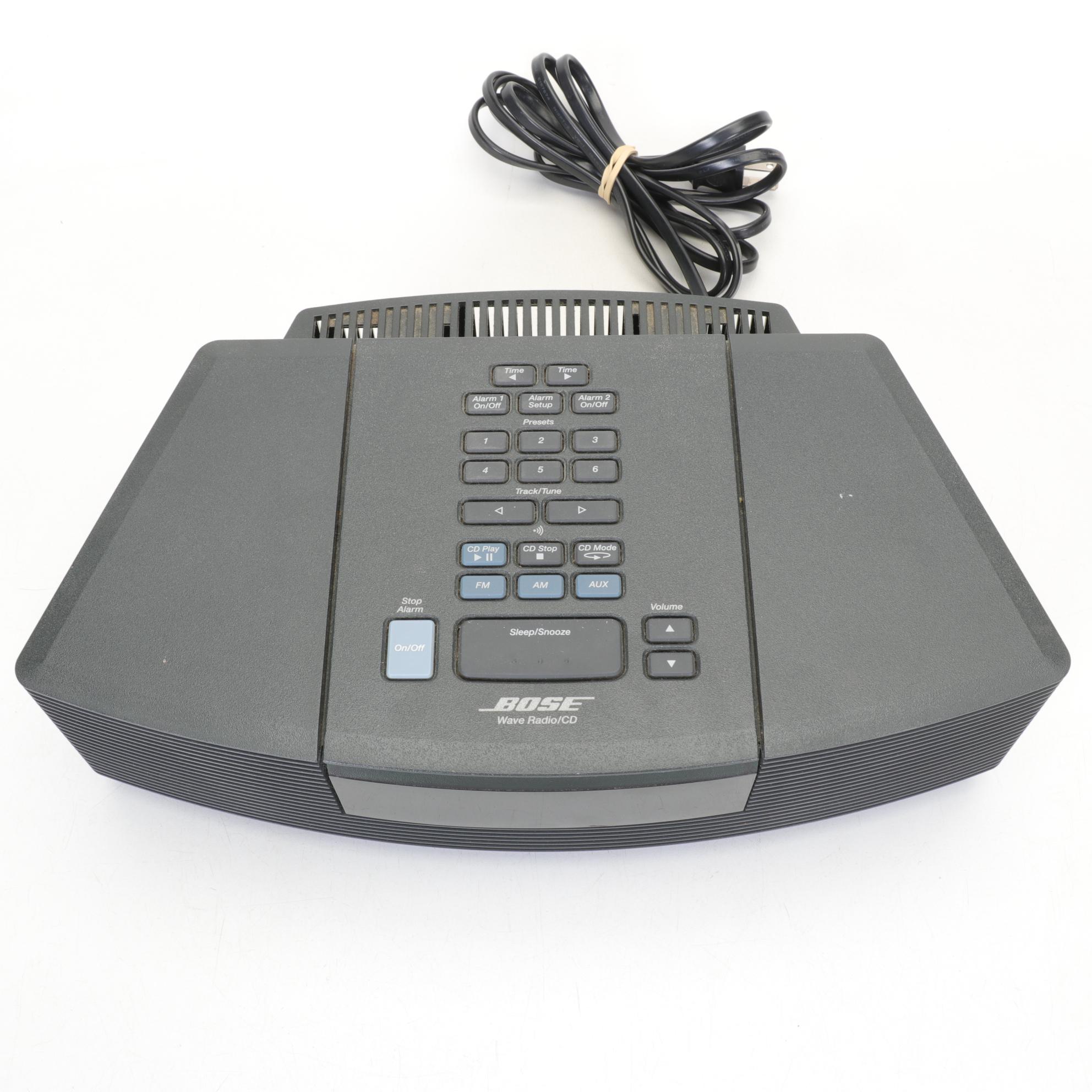 Bose Wave Radio, CD Player and Alarm Clock with Sport Earbuds