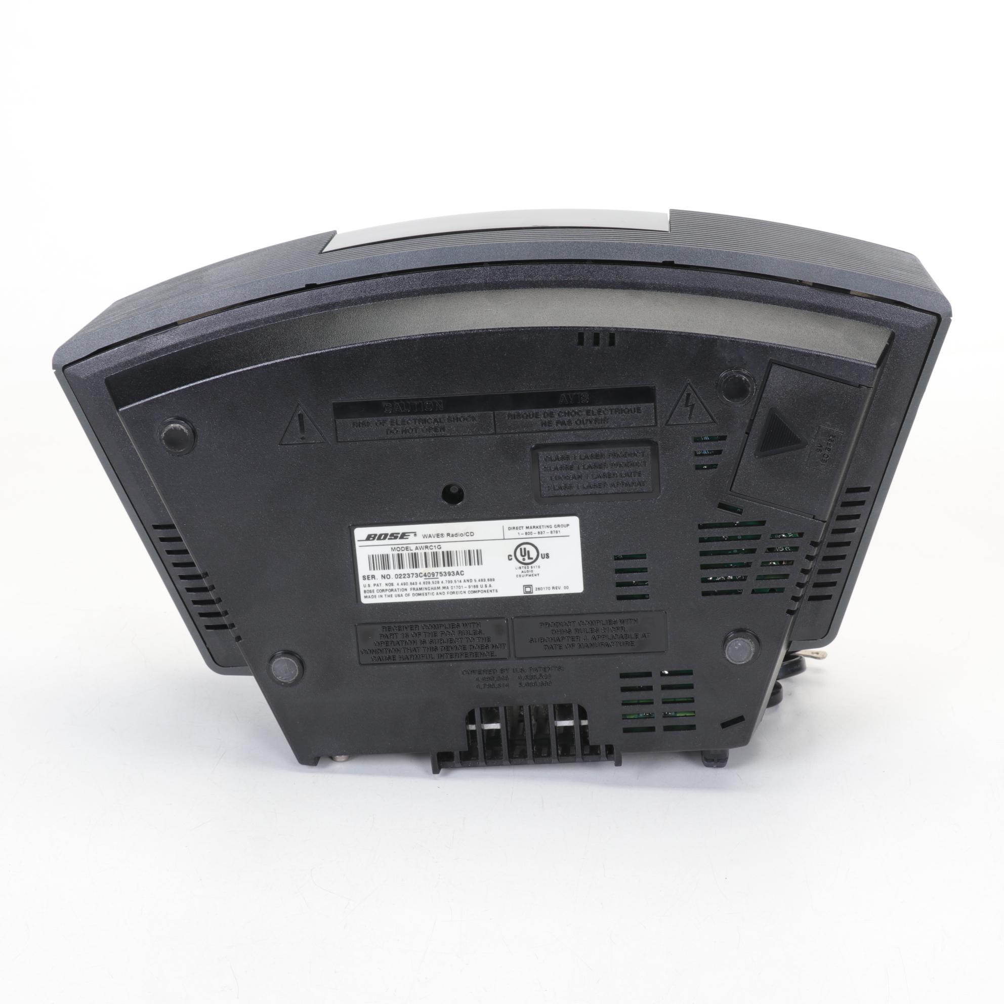 Bose Wave Radio, CD Player and Alarm Clock with Sport Earbuds