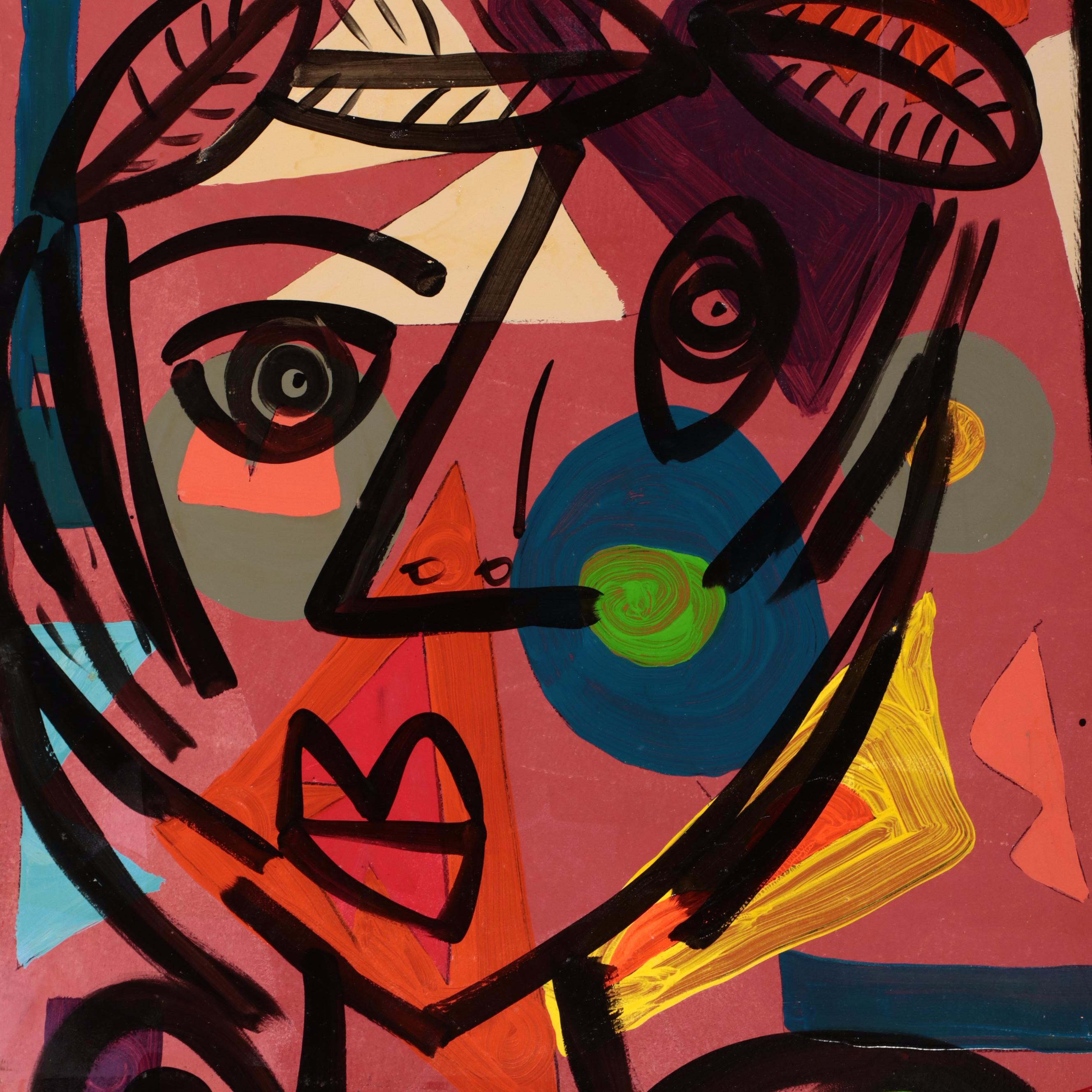 Peter Keil Large-Scale Figurative Acrylic Painting