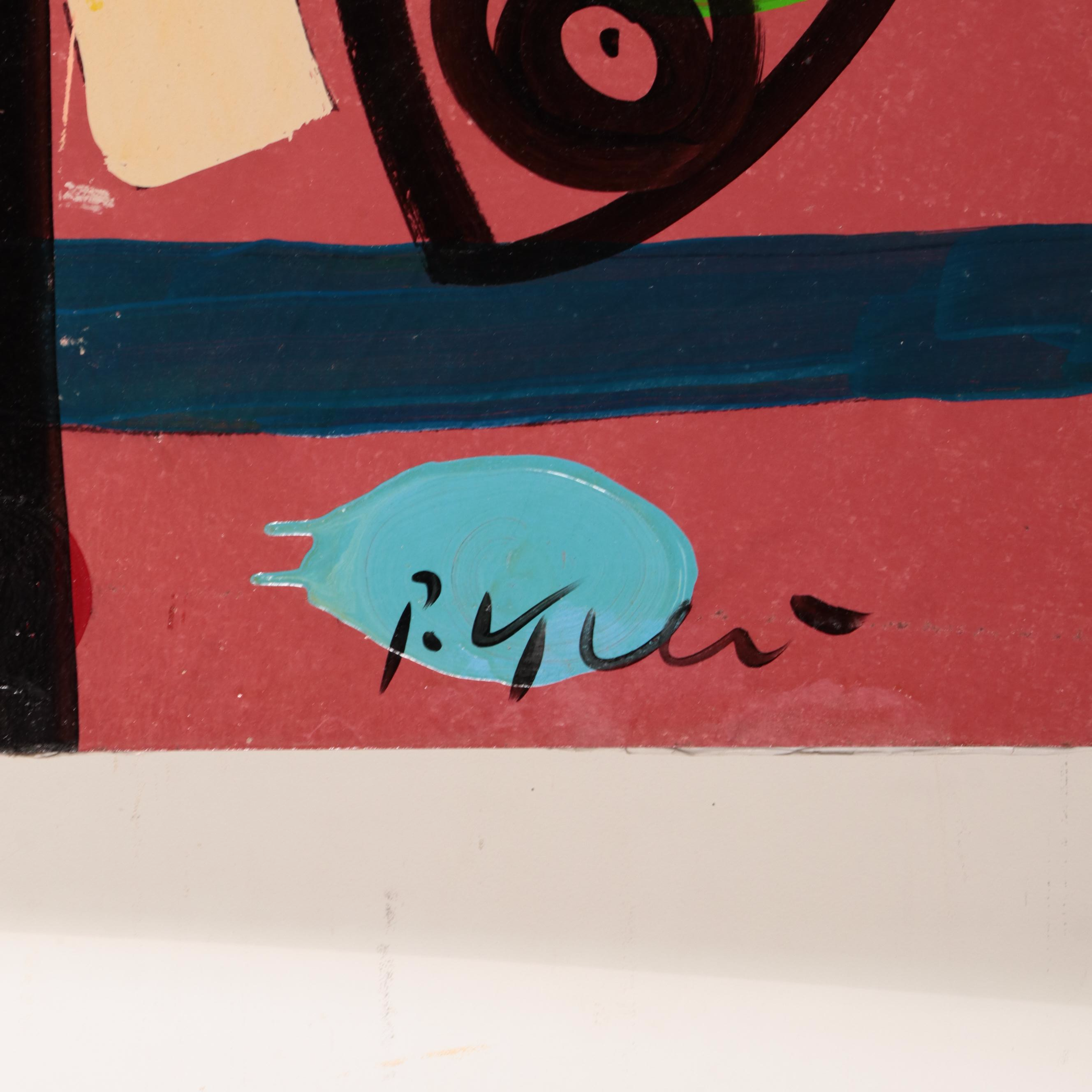 Peter Keil Large-Scale Figurative Acrylic Painting