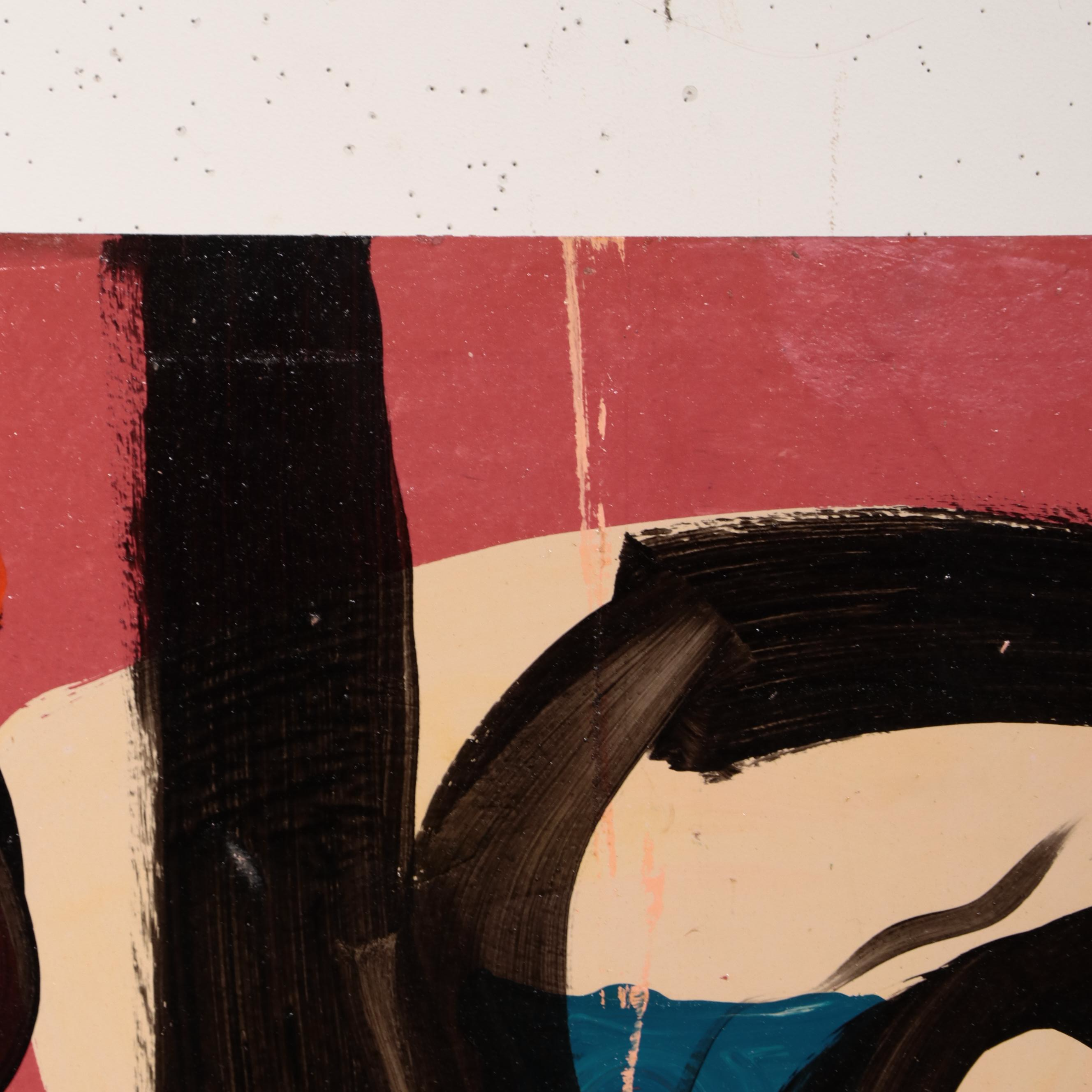 Peter Keil Large-Scale Figurative Acrylic Painting