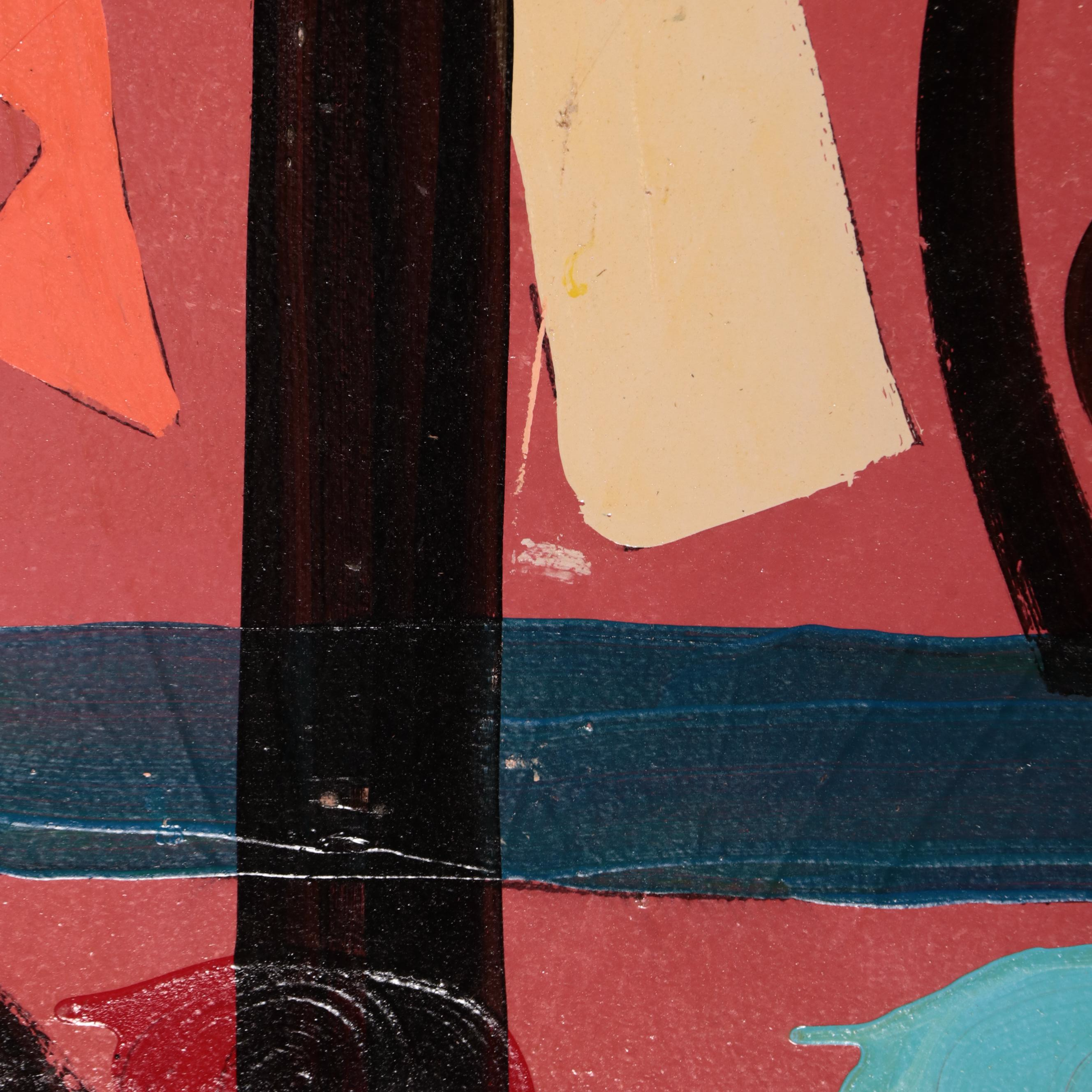 Peter Keil Large-Scale Figurative Acrylic Painting