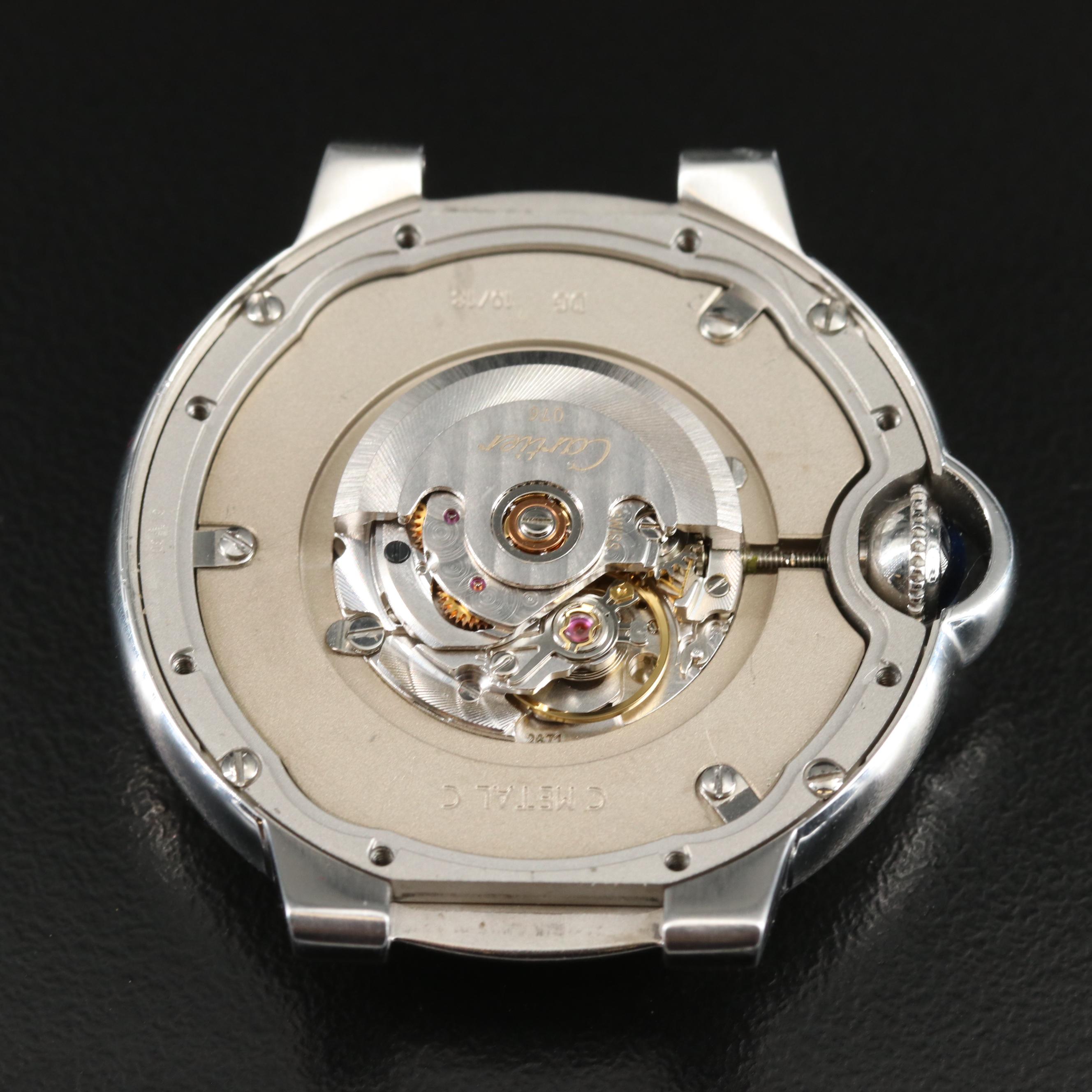 Cartier Ballon Bleu Ref. 4372 Diamond Bezel Watch