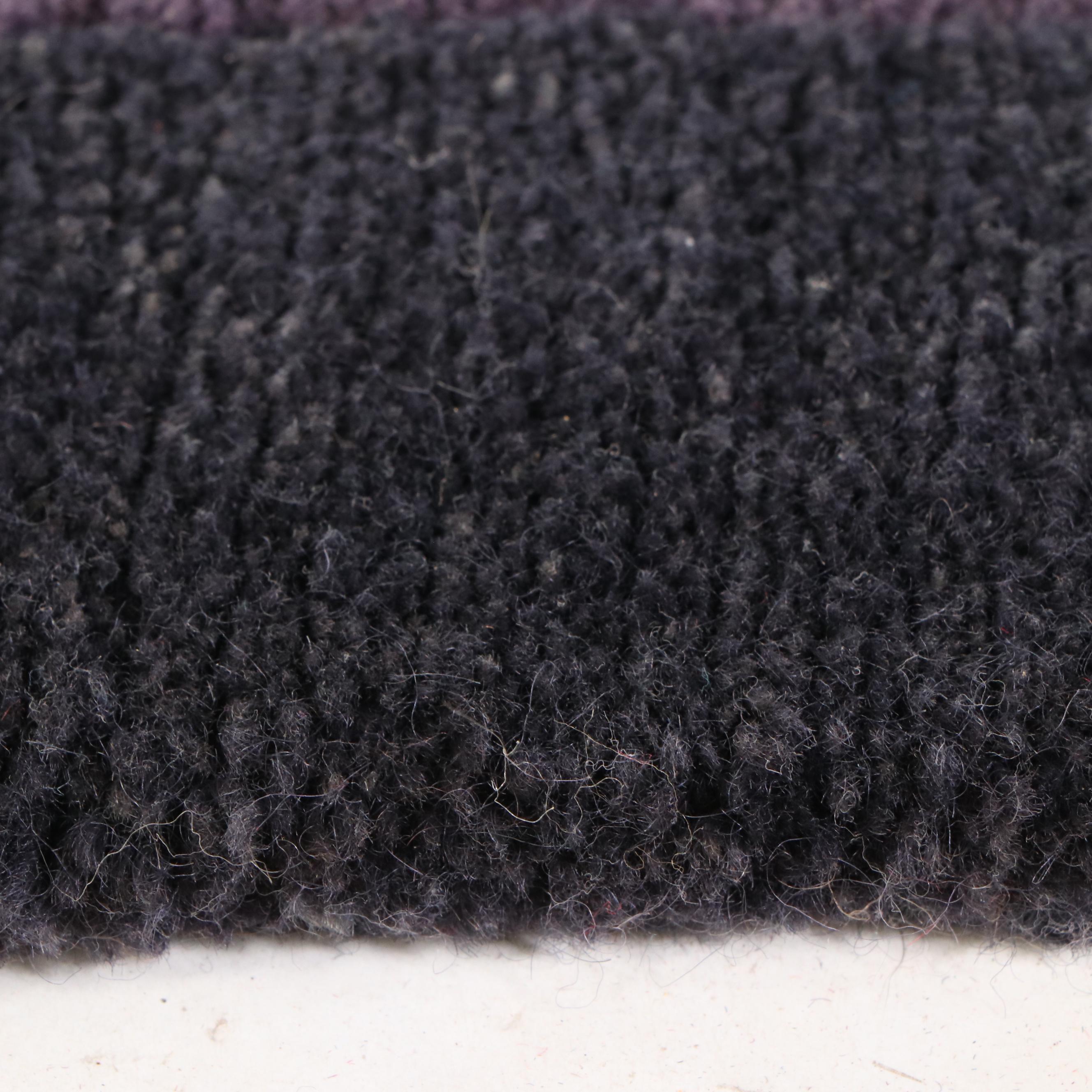 9' x 12'5 Hand-Knotted Nepalese Modern Floral Room-Sized Rug