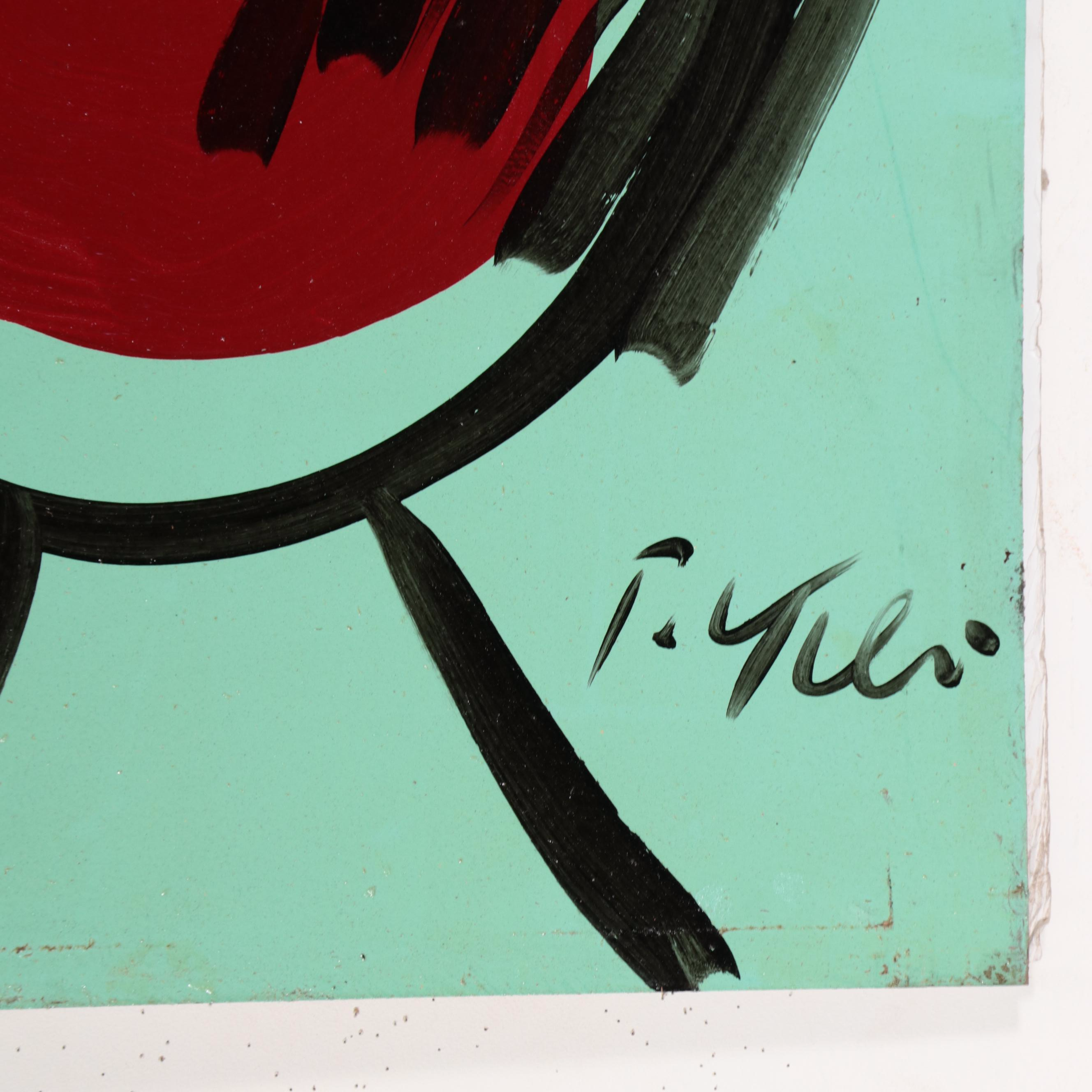 Peter Keil Large-Scale Figurative Acrylic Painting