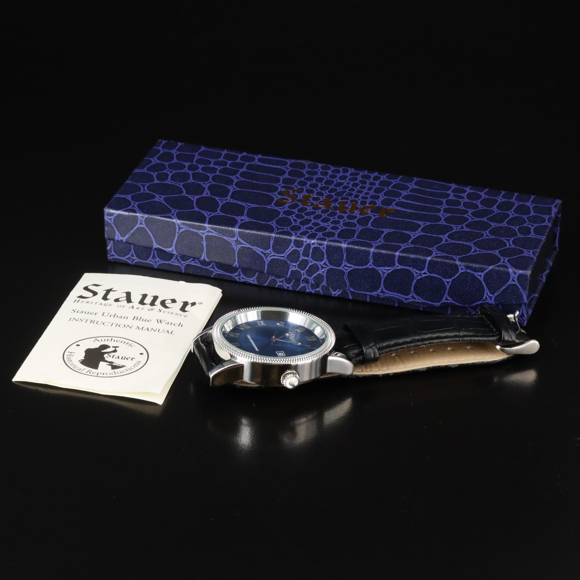Stauer Urban Blue Watch