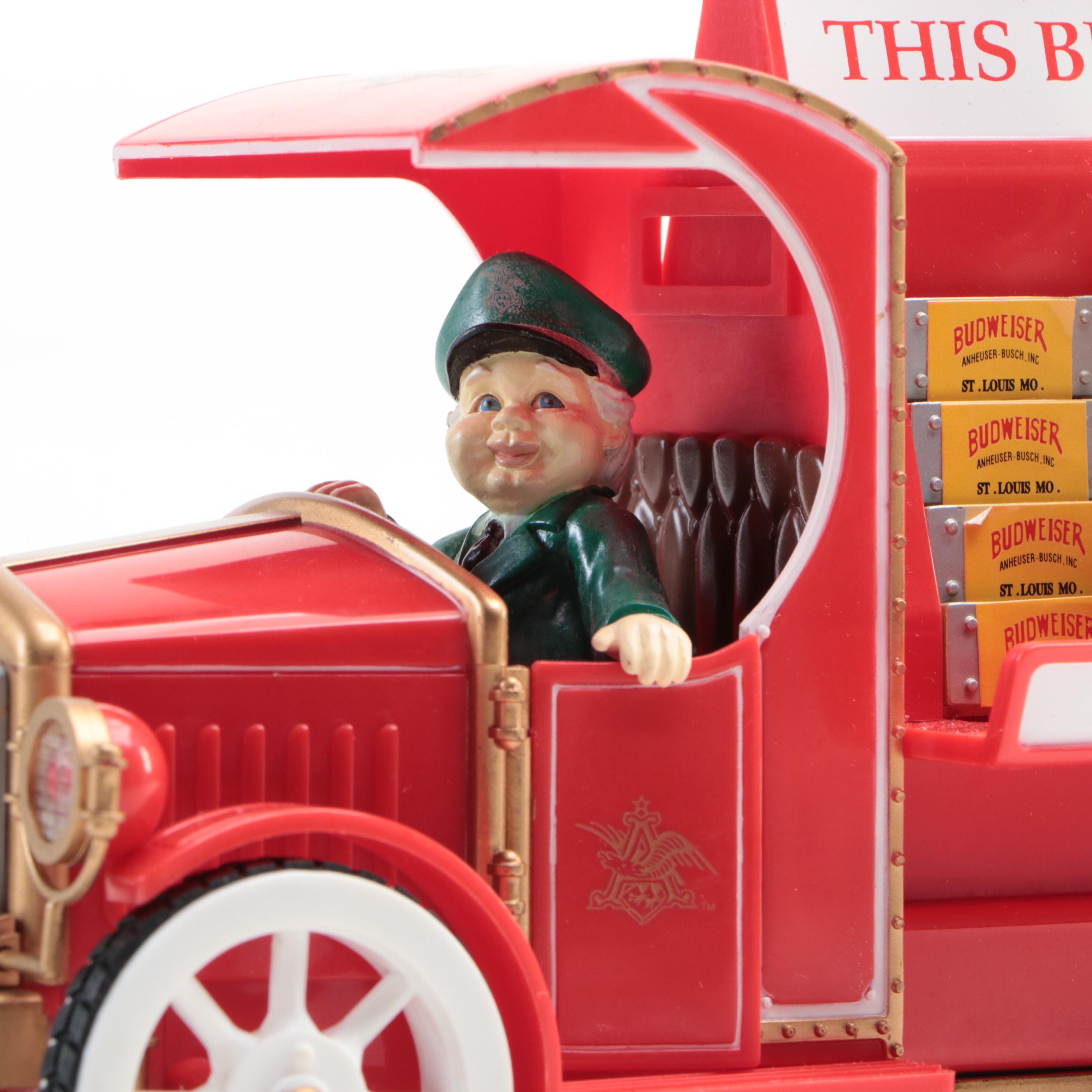Enesco "Budweiser Express" Musical Figurine, 1997