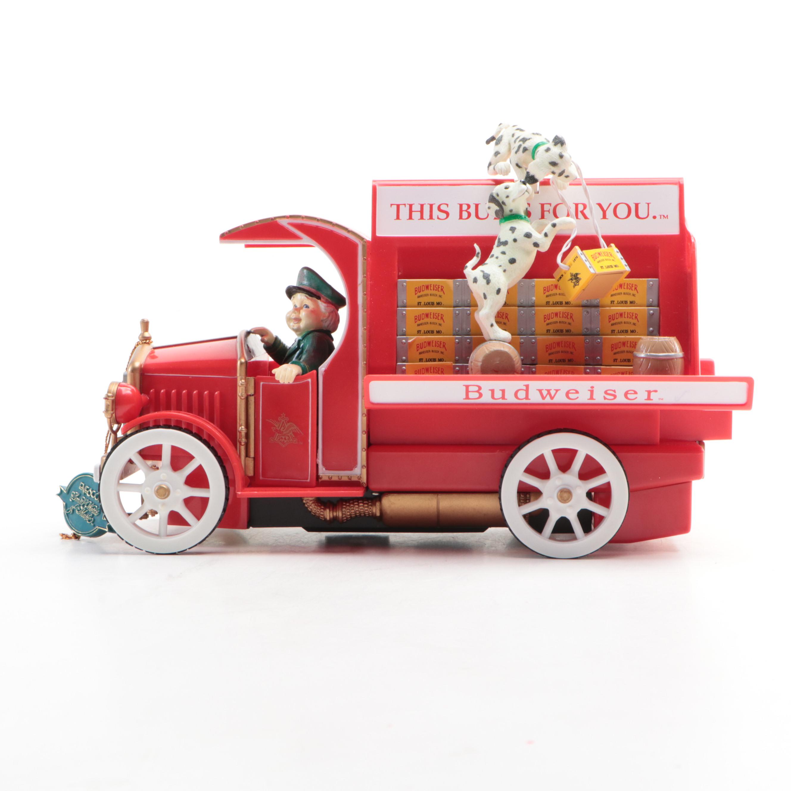 Enesco "Budweiser Express" Musical Figurine, 1997