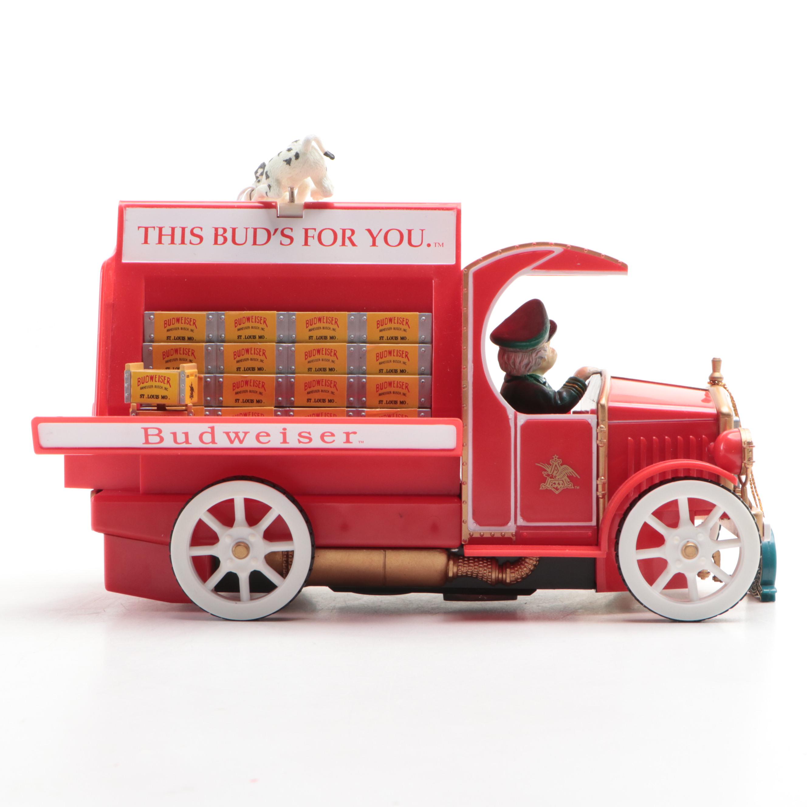 Enesco "Budweiser Express" Musical Figurine, 1997