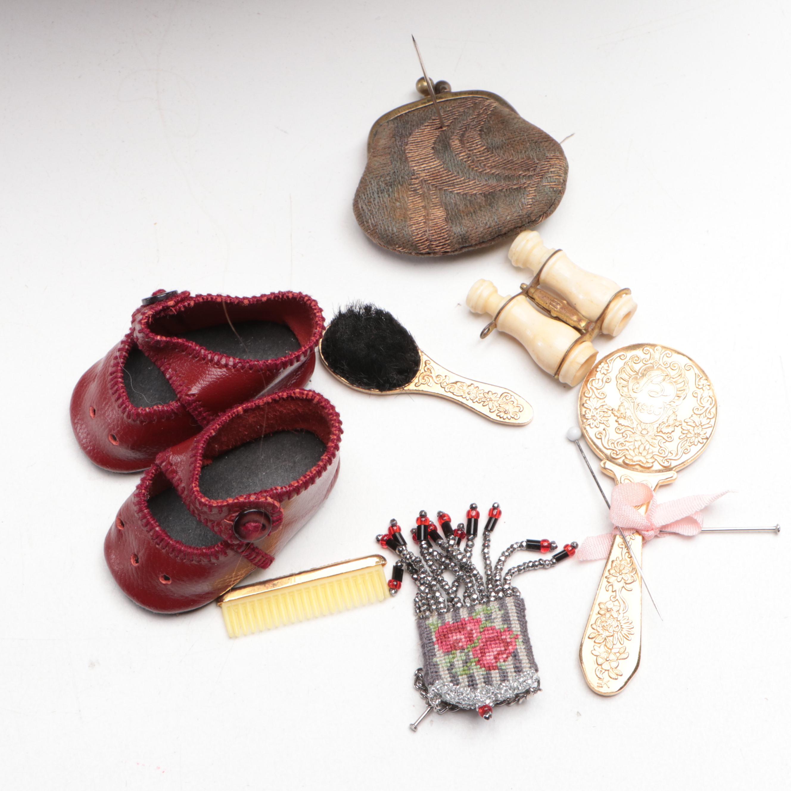 K Star R and Other S. Ehmen Seeley Artist Reproduction Dolls with Accessories