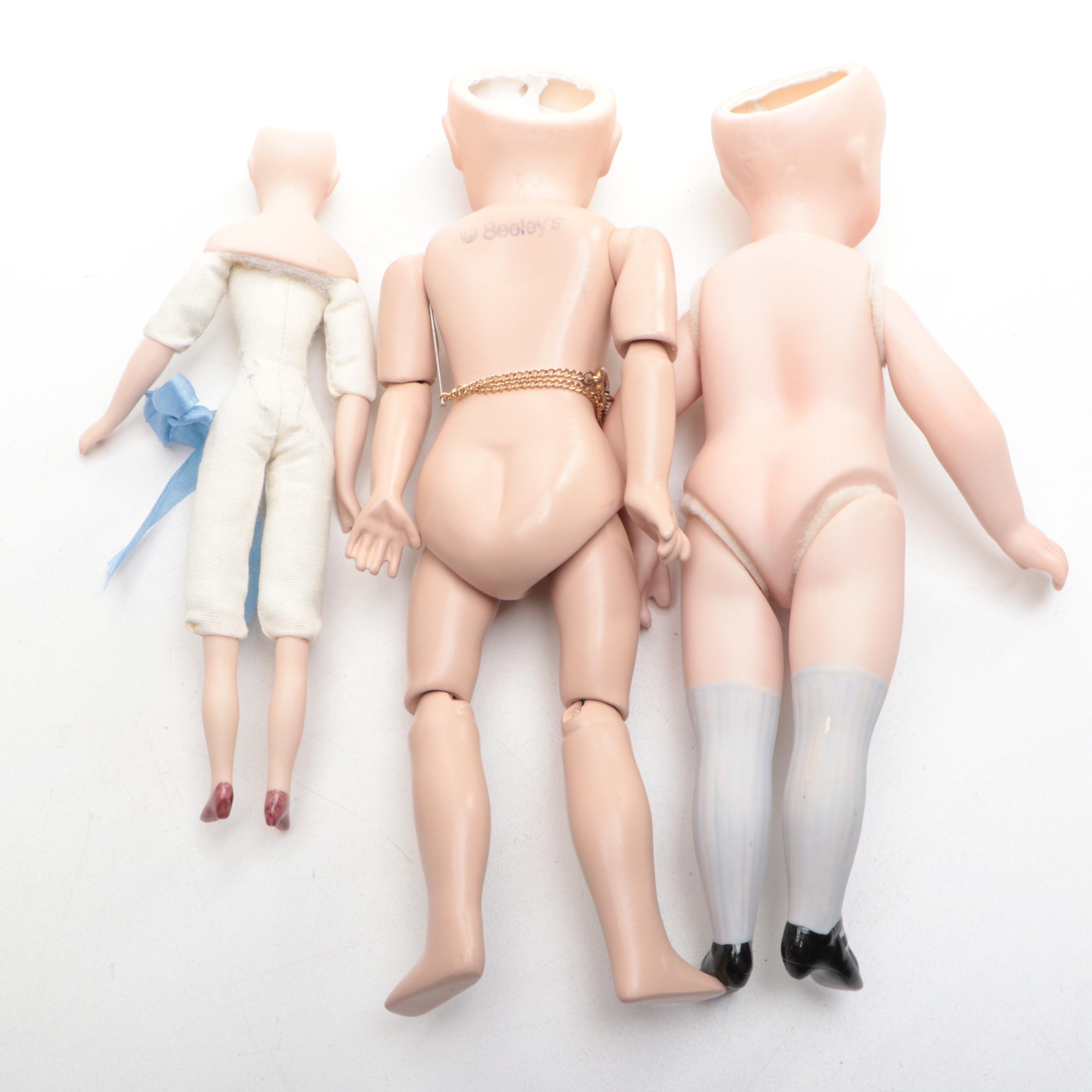 K Star R and Other S. Ehmen Seeley Artist Reproduction Dolls with Accessories