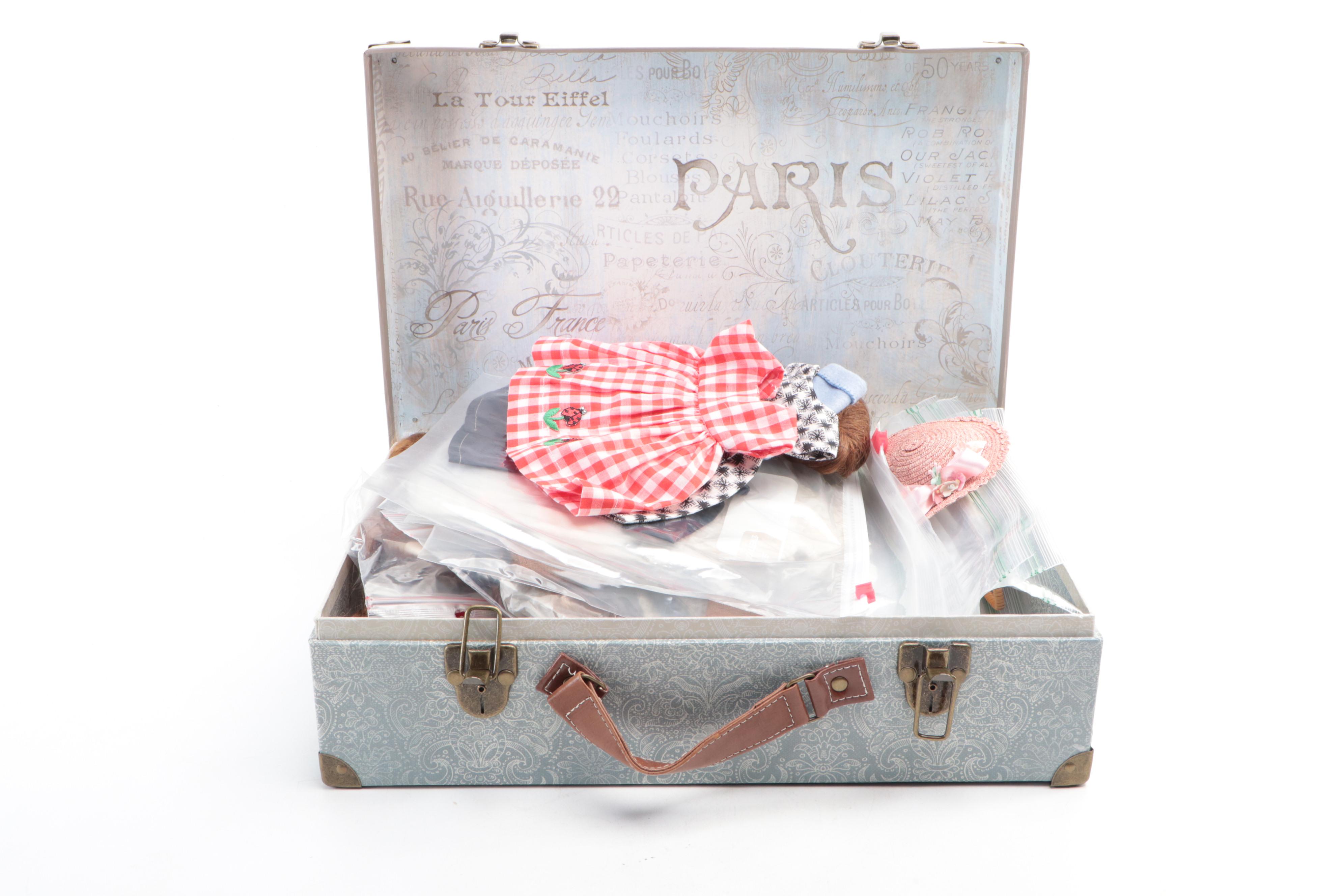 K Star R and Other S. Ehmen Seeley Artist Reproduction Dolls with Accessories