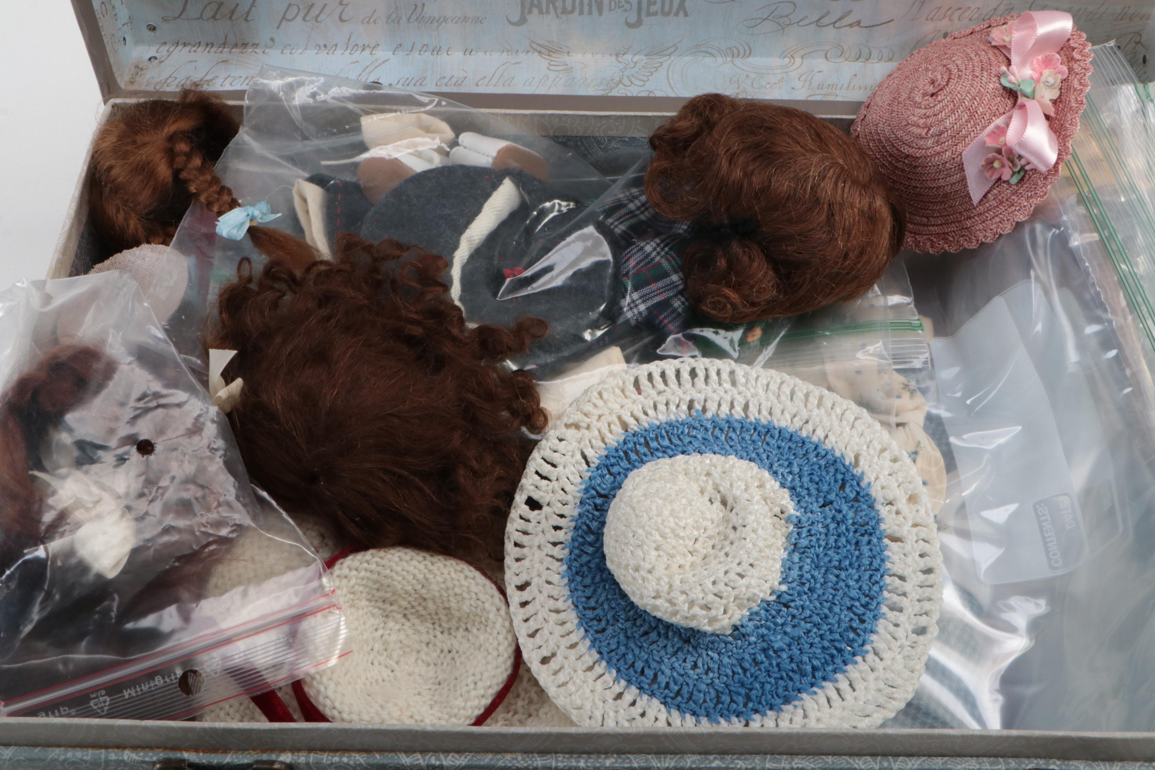 K Star R and Other S. Ehmen Seeley Artist Reproduction Dolls with Accessories