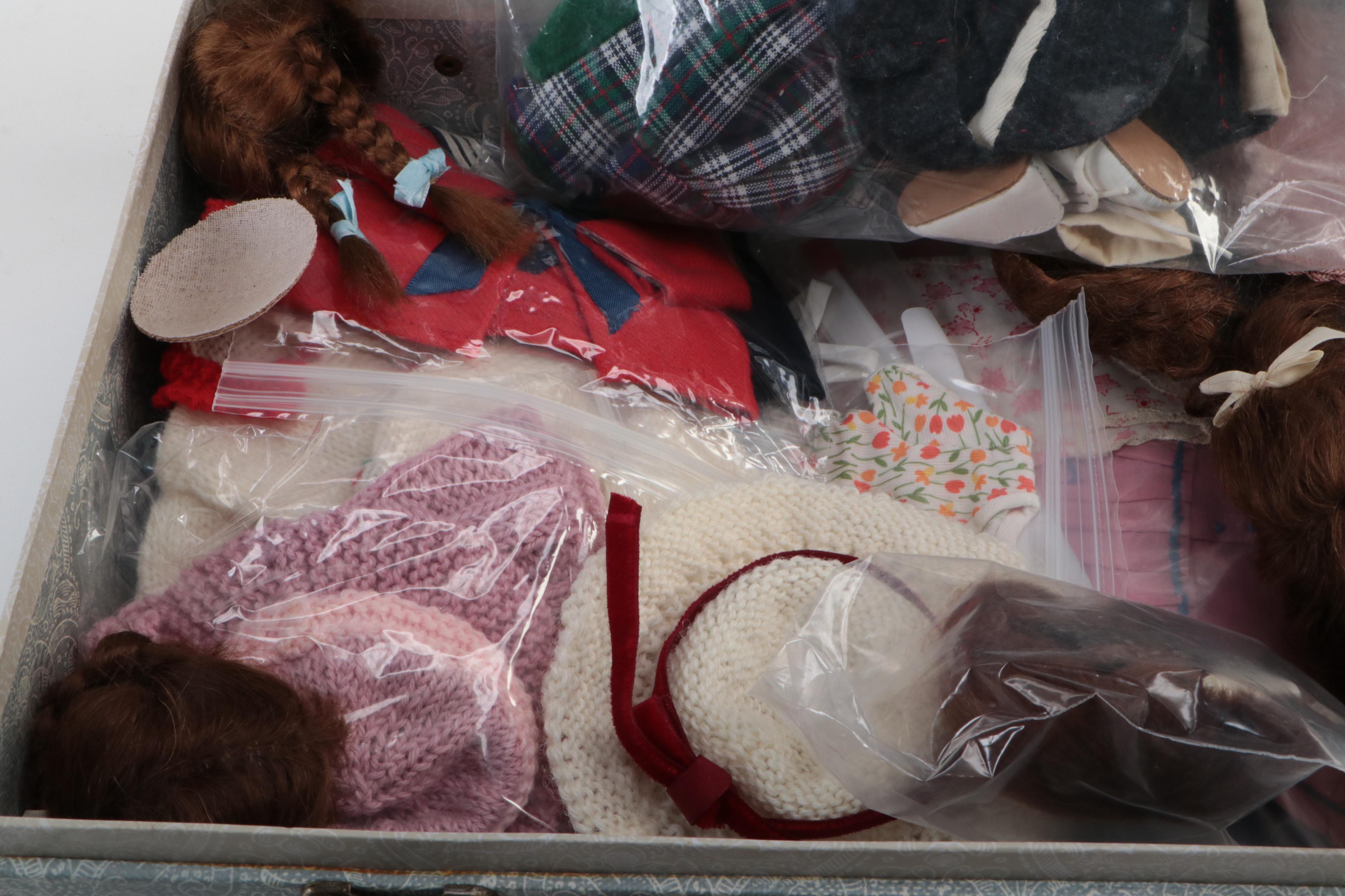 K Star R and Other S. Ehmen Seeley Artist Reproduction Dolls with Accessories