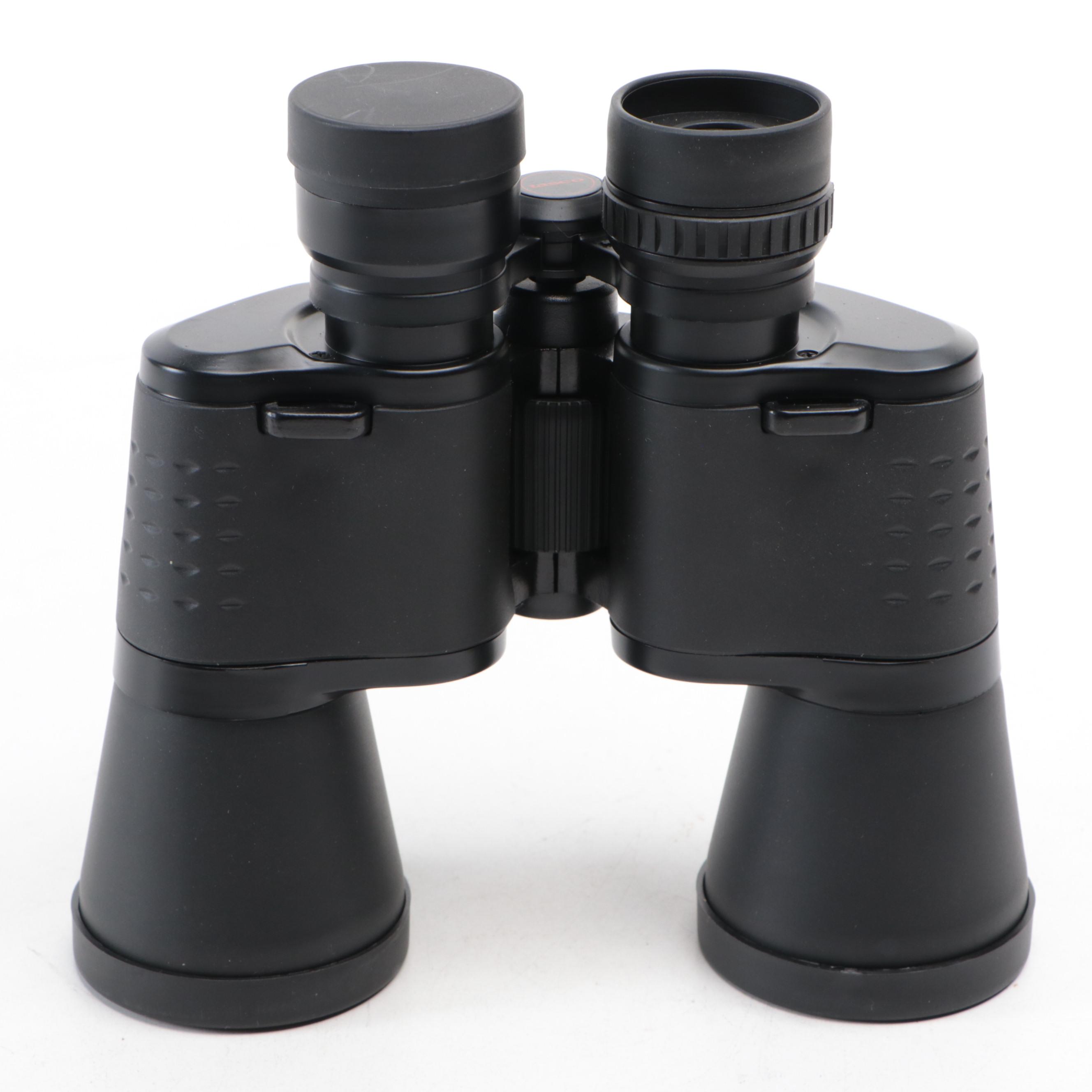 Tasco 10 x 50 Black Field Binoculars with Case
