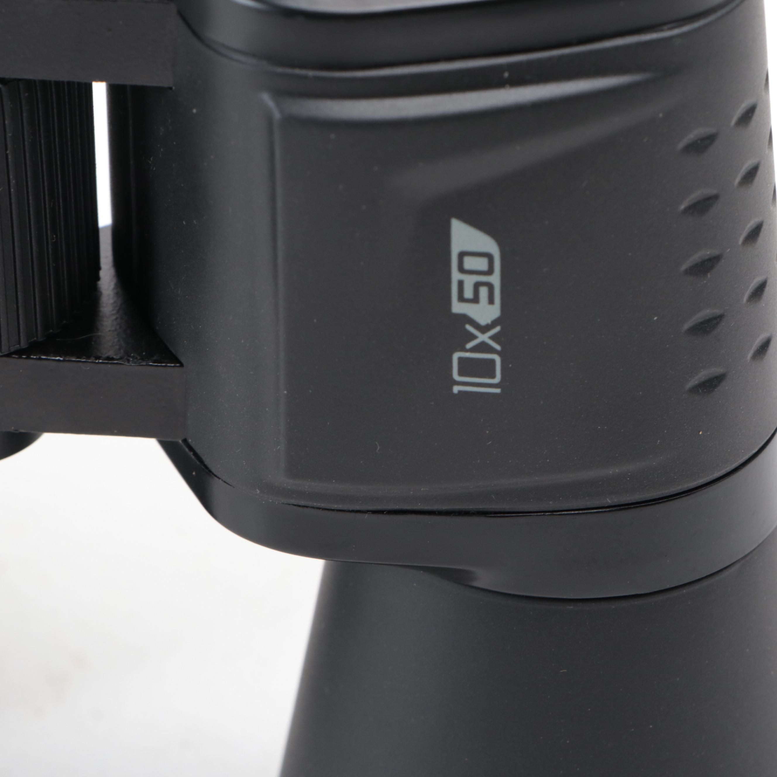 Tasco 10 x 50 Black Field Binoculars with Case