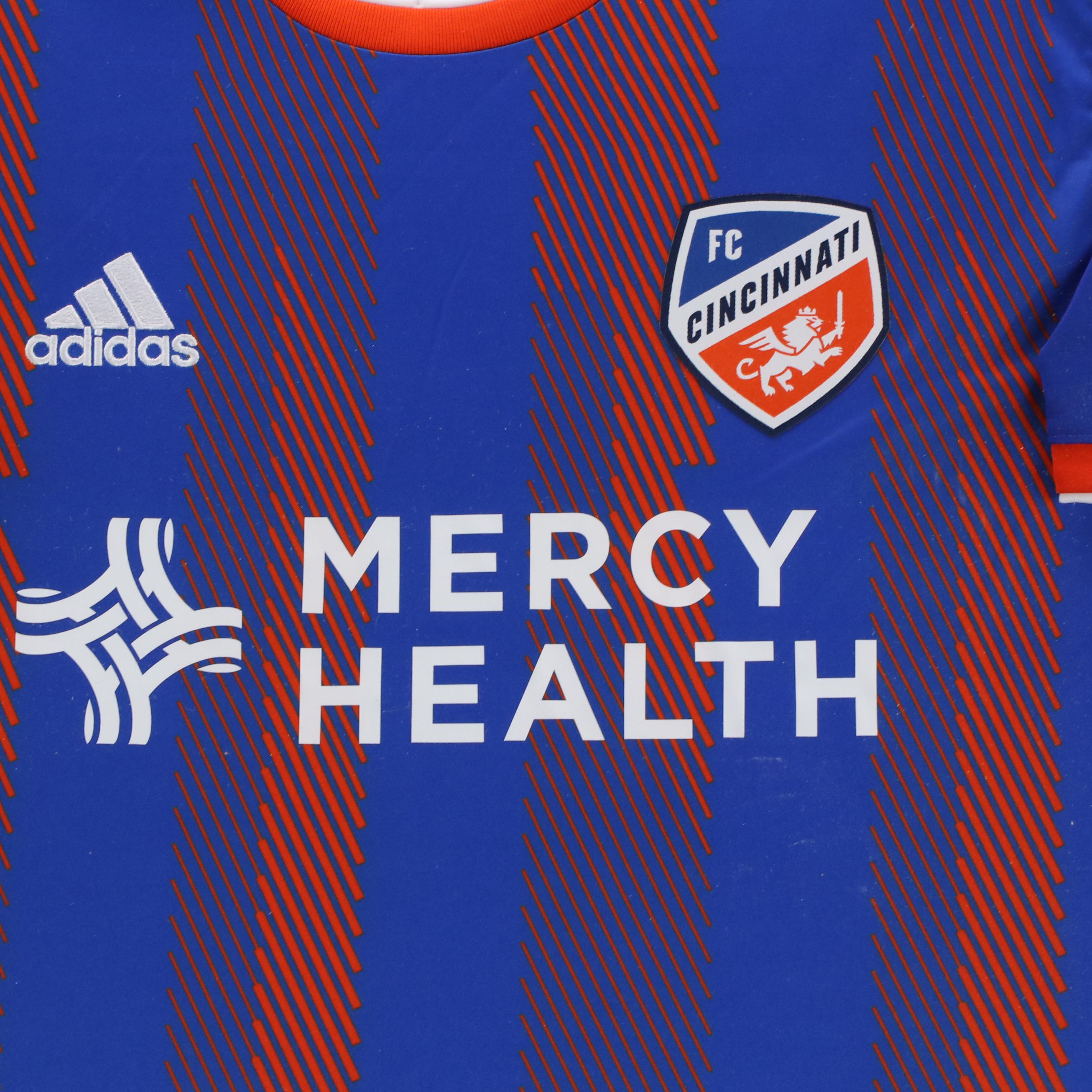 2019 FC Cincinnati Inaugural Season Soccer Jersey in Matted Frame