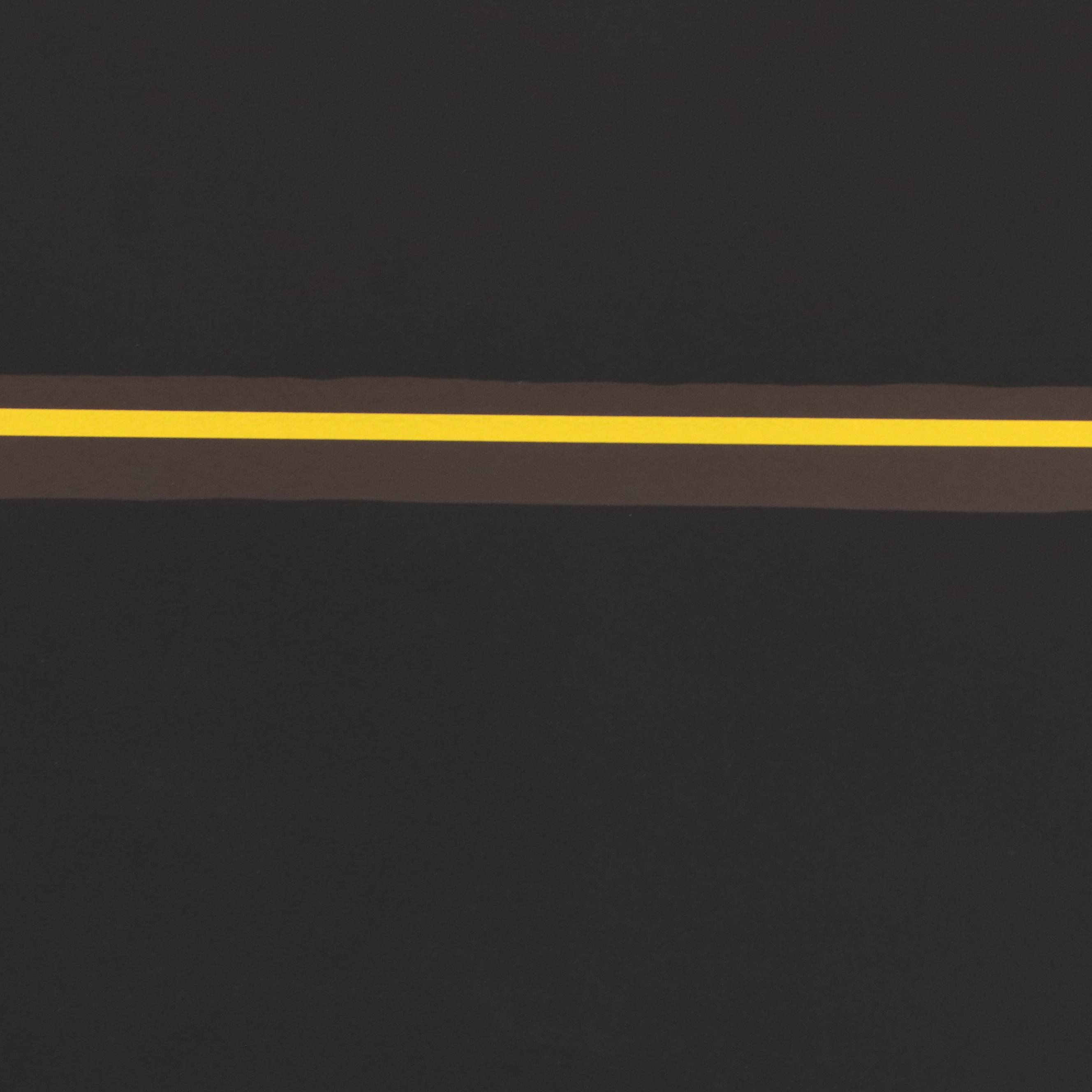 Thomas Whelan Benton Abstract Serigraph "Rainbow Mountain," 1981