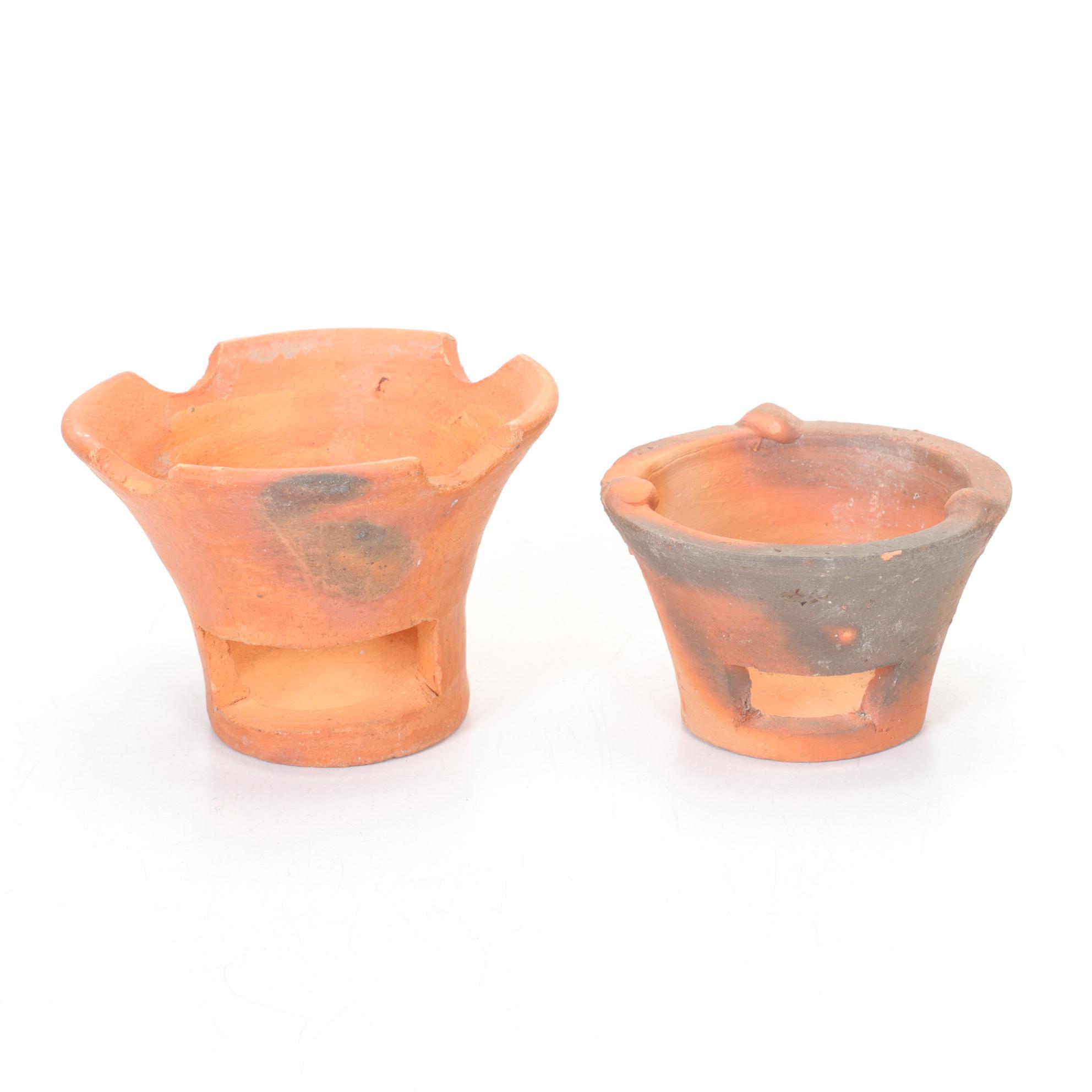 Mini Terracotta Pots and Dishes with Lid