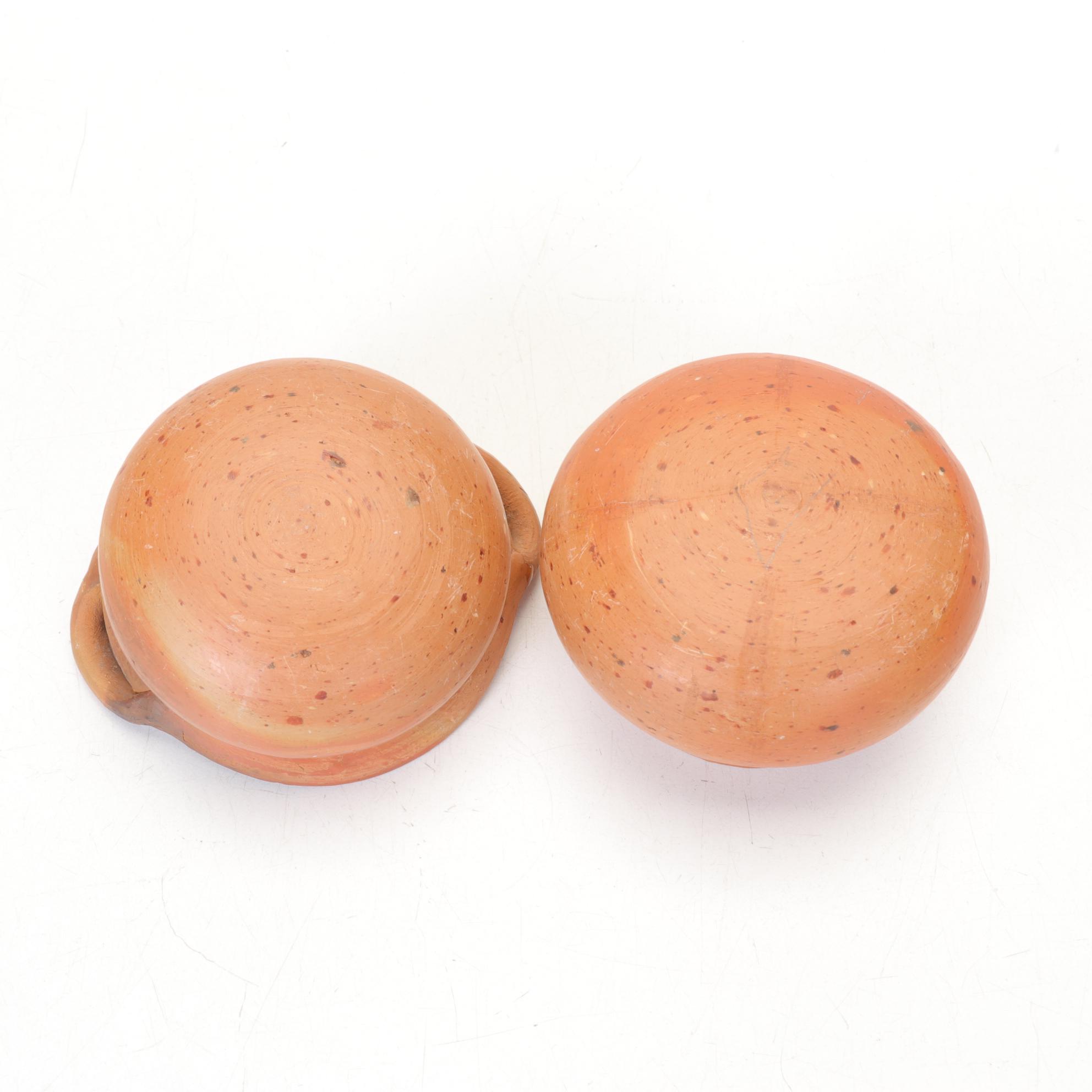 Mini Terracotta Pots and Dishes with Lid