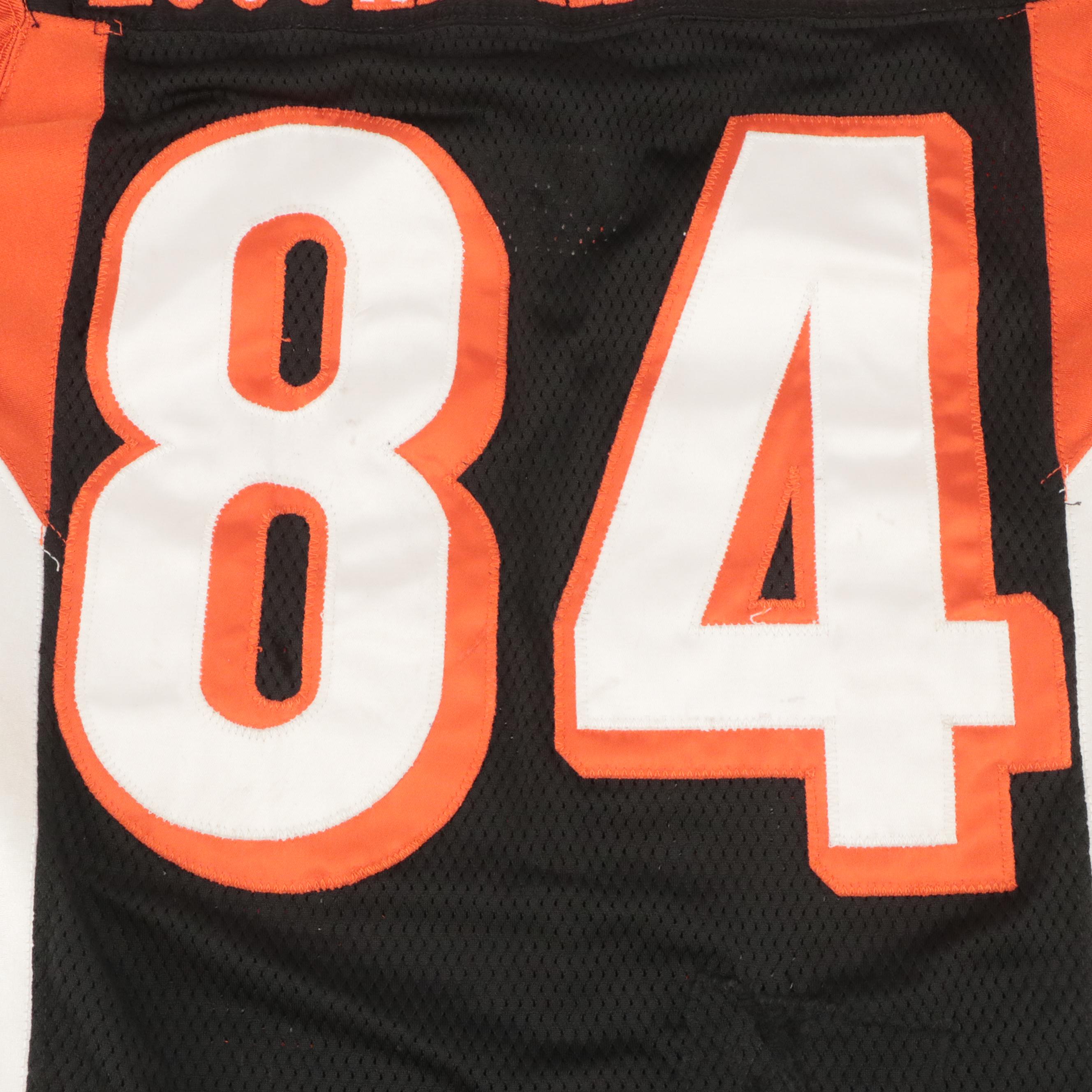 T. J. Houshmandzadeh Game-Used Cincinnati Bengals Reebok Football Jersey