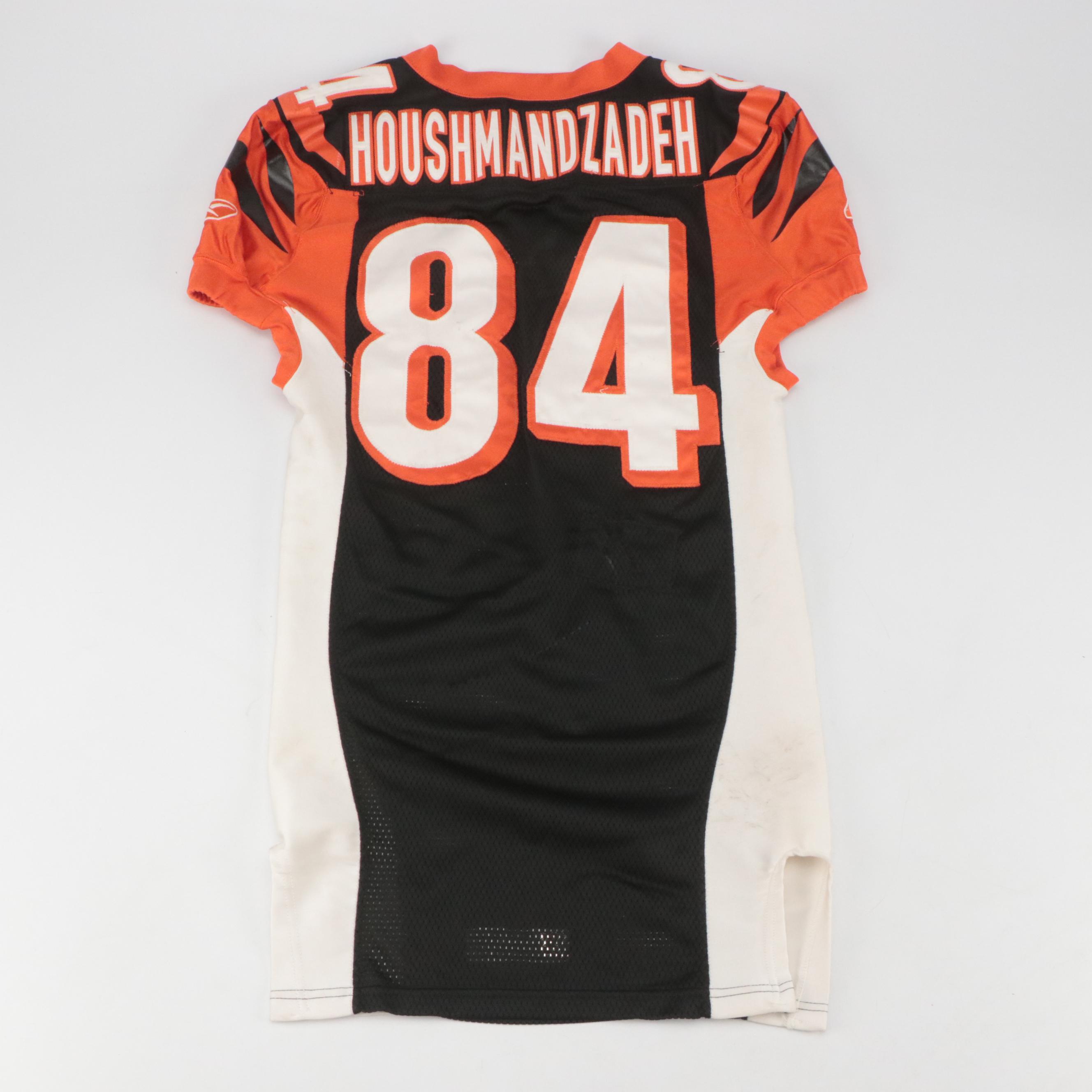 T. J. Houshmandzadeh Game-Used Cincinnati Bengals Reebok Football Jersey