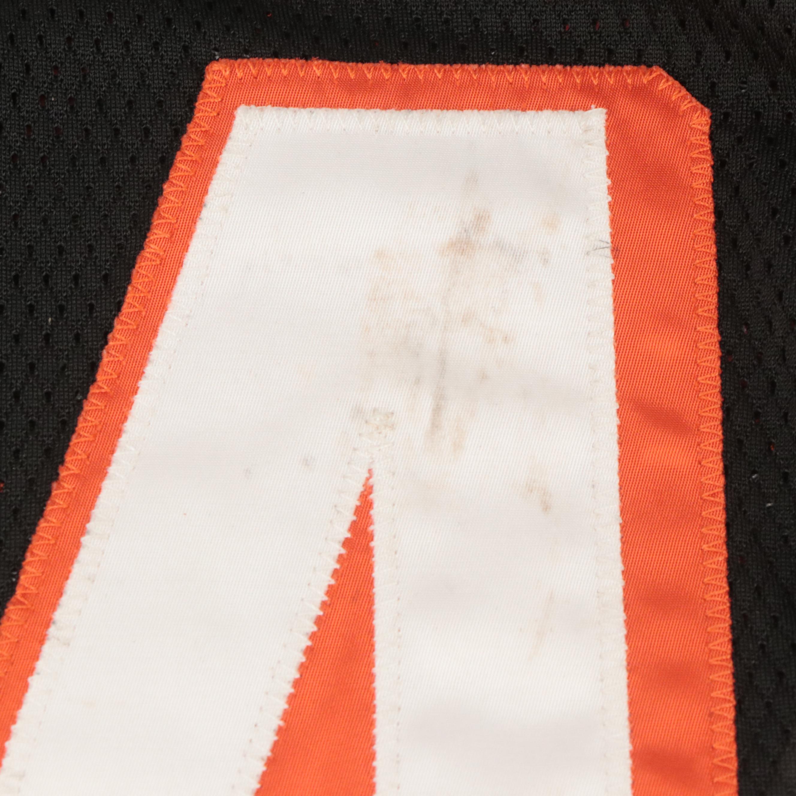 T. J. Houshmandzadeh Game-Used Cincinnati Bengals Reebok Football Jersey