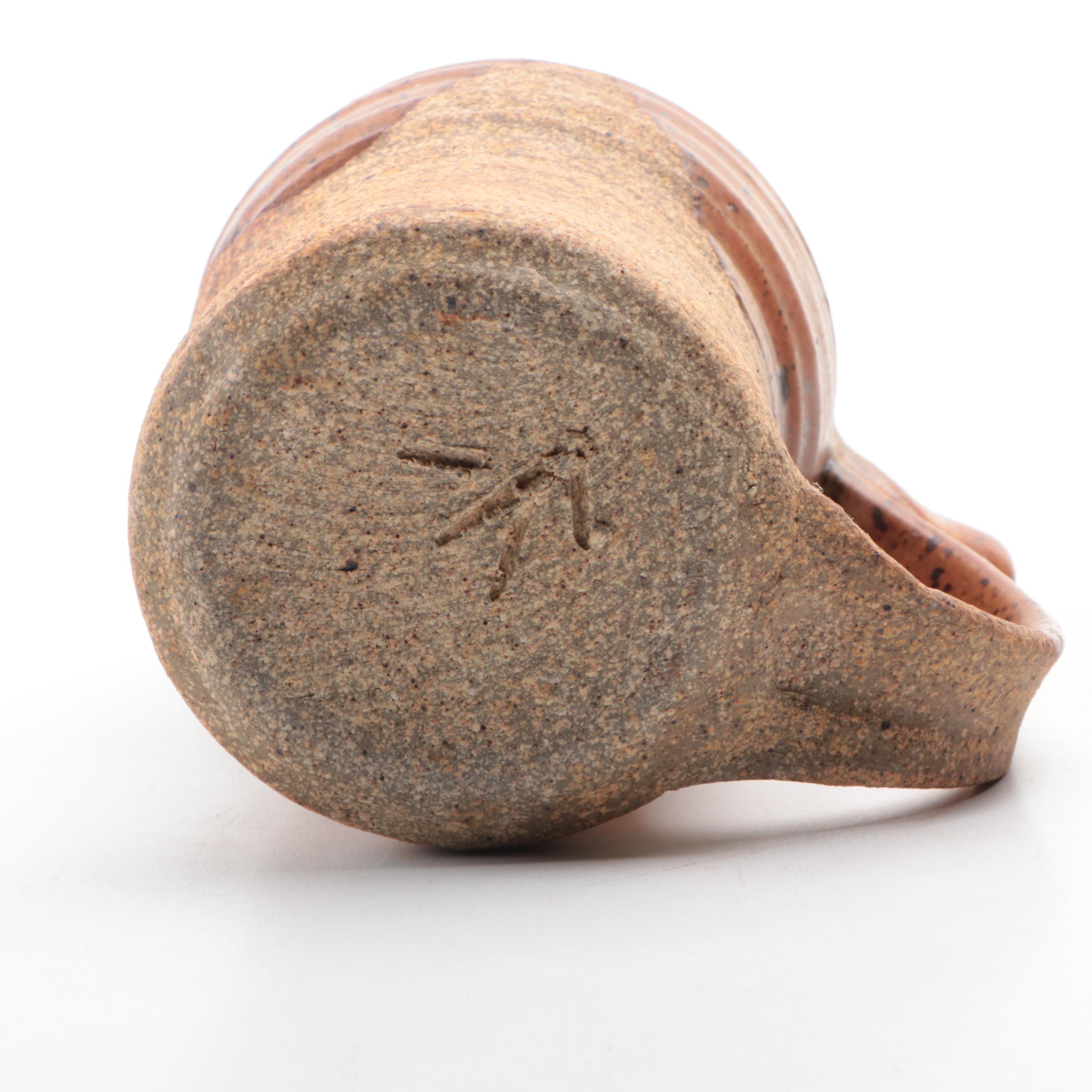 Art Pottery Vase and Mug