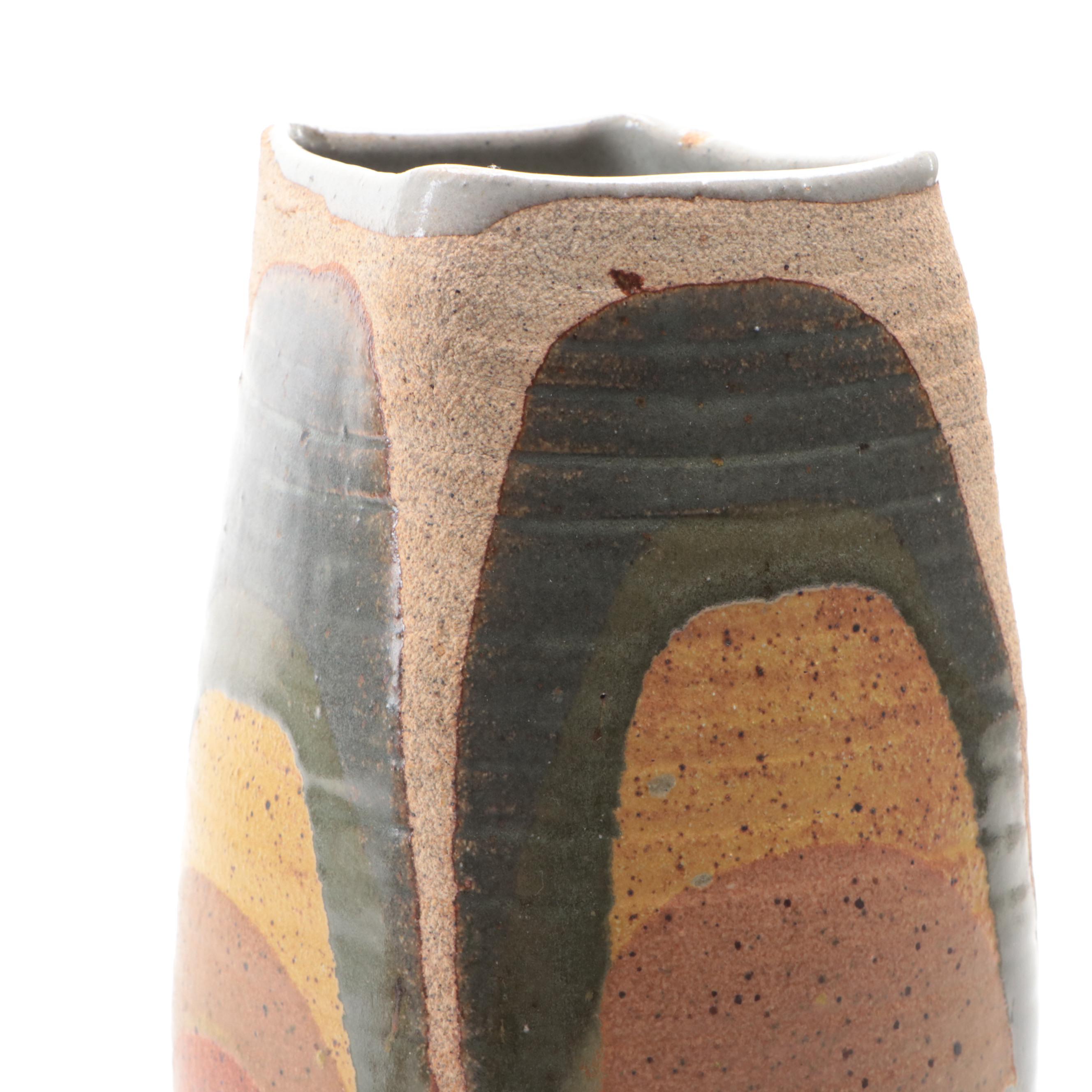 Art Pottery Vase and Mug