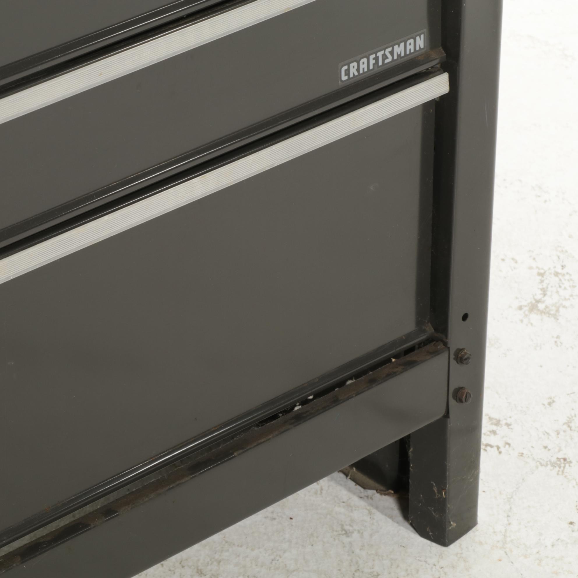 Craftsman Aluminum Top Storage Cabinet Work Bench