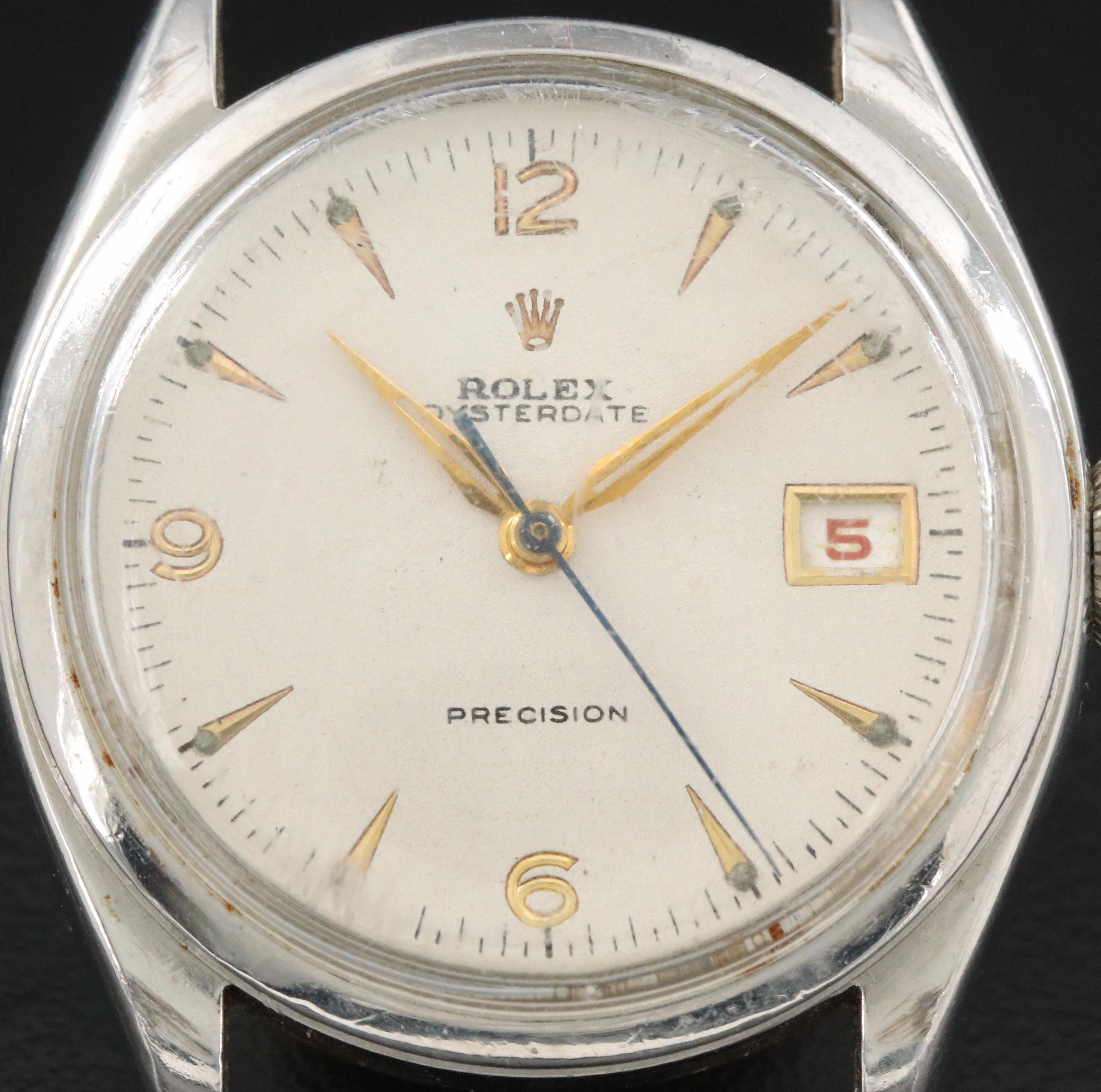 1963 Rolex Oysterdate Precision 6094 Watch